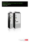 ABB ACS880-07 (45–560 кВт) Руководство по монтажу и вводу в эксплуатацию