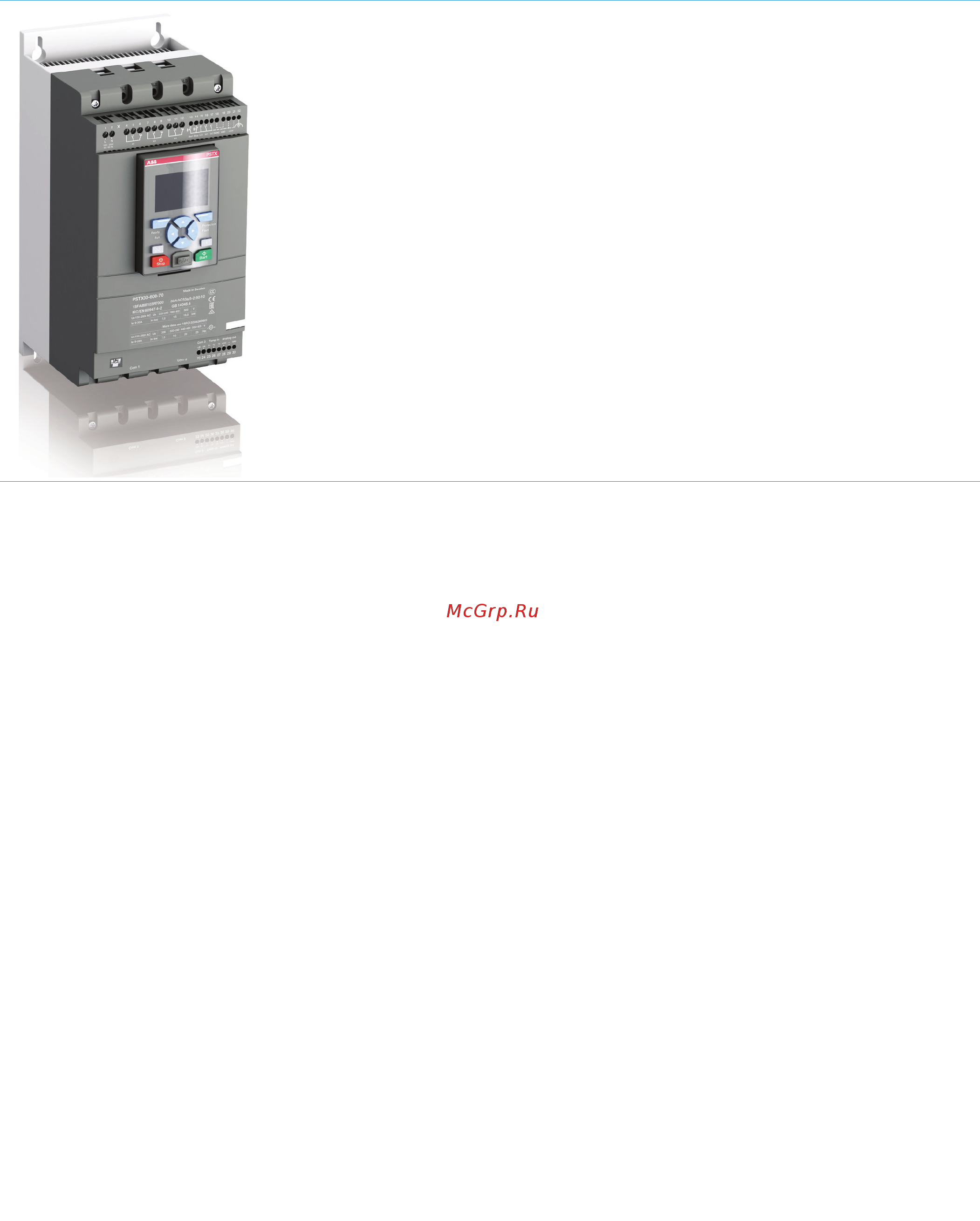 ABB PSTX210-690-70 [4/24] Встроенный байпас позволяет экономить время и энергию
