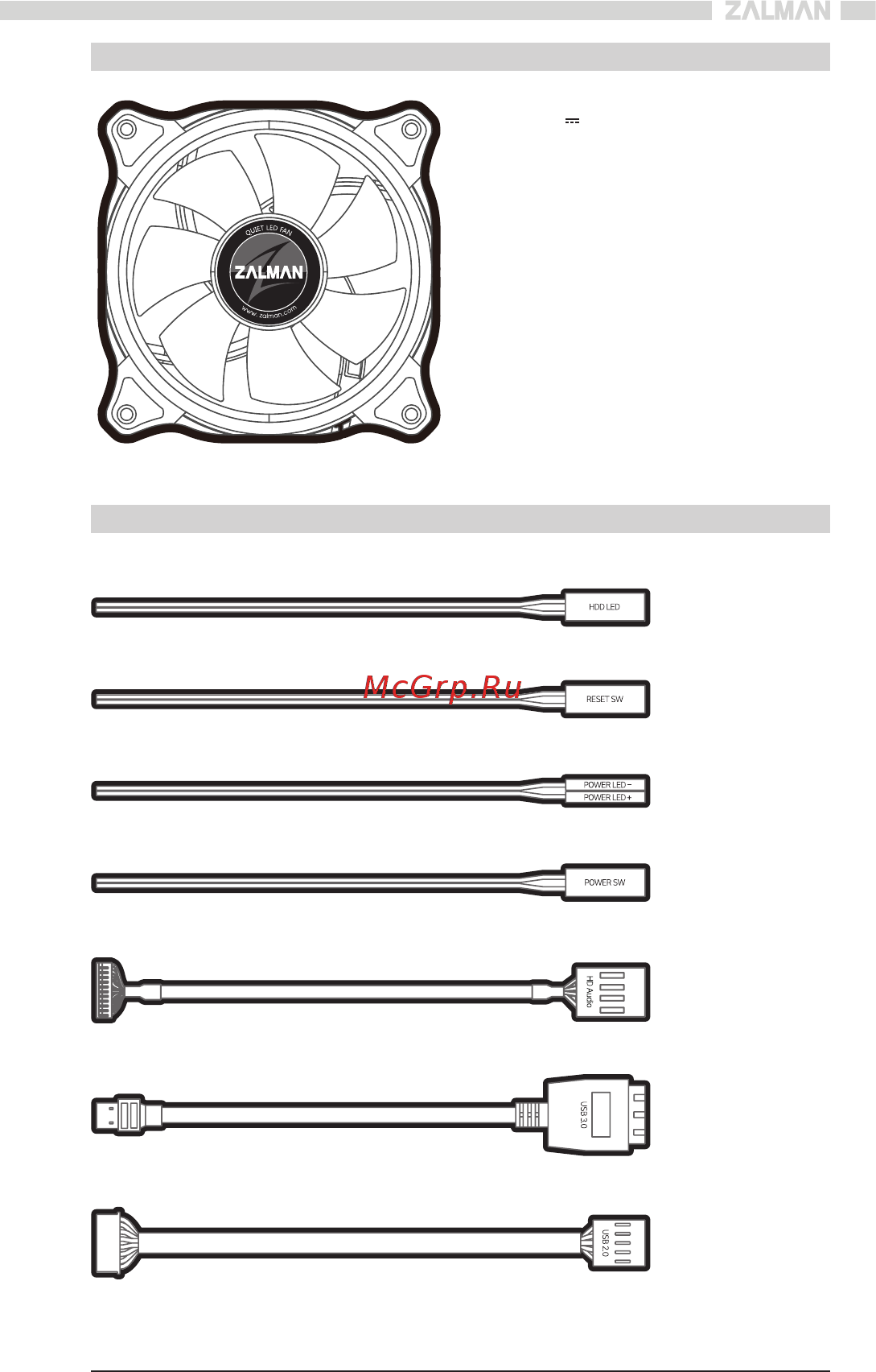 Zalman Z7 NEO [13/20] I o connectors