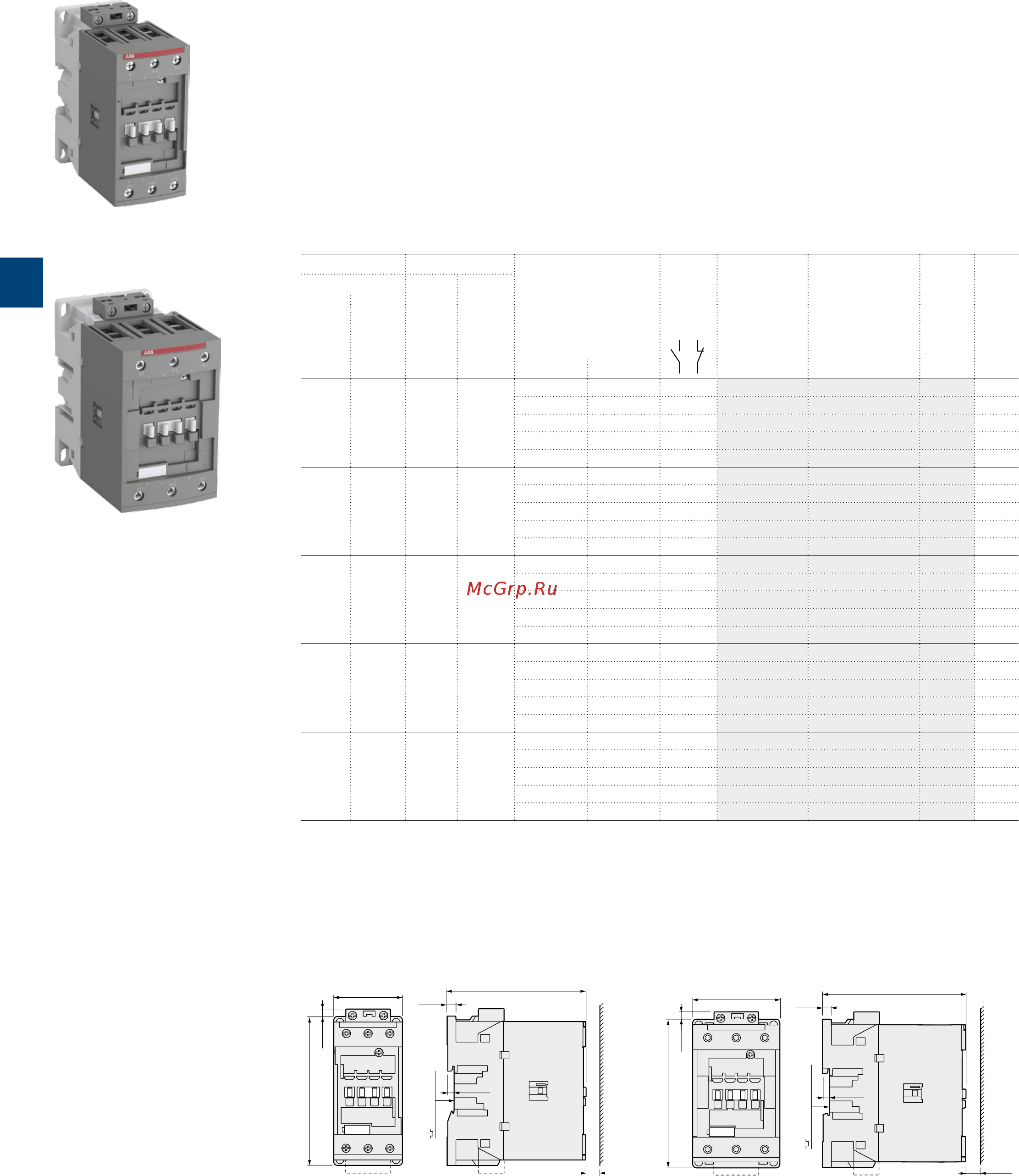 ABB ASL09-30-10-81 [112/202] Af40 af96 3 pole contactors 18 to 45 kw ac dc operated