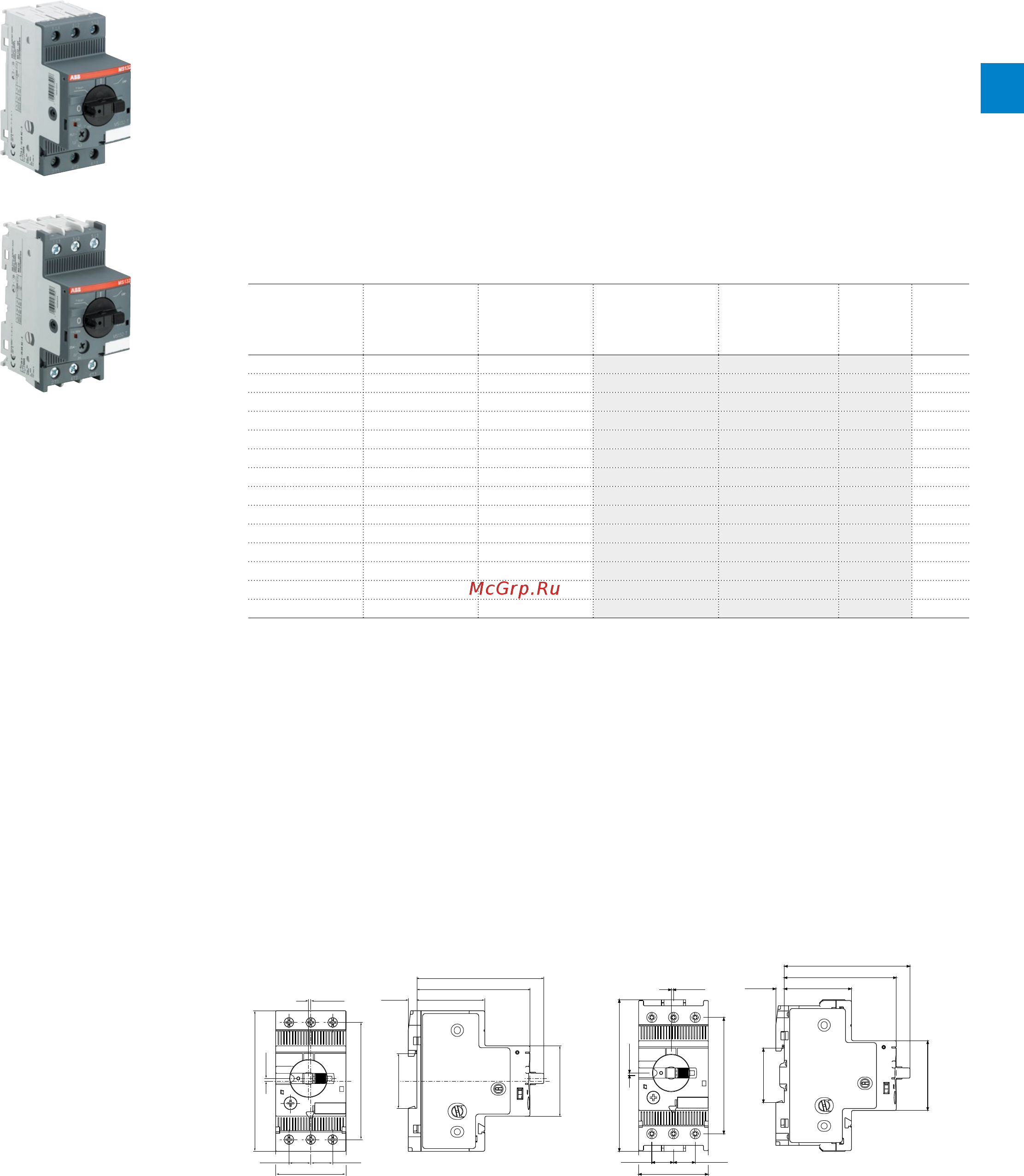 ABB ASL09-30-10-81 [23/202] Main dimensions