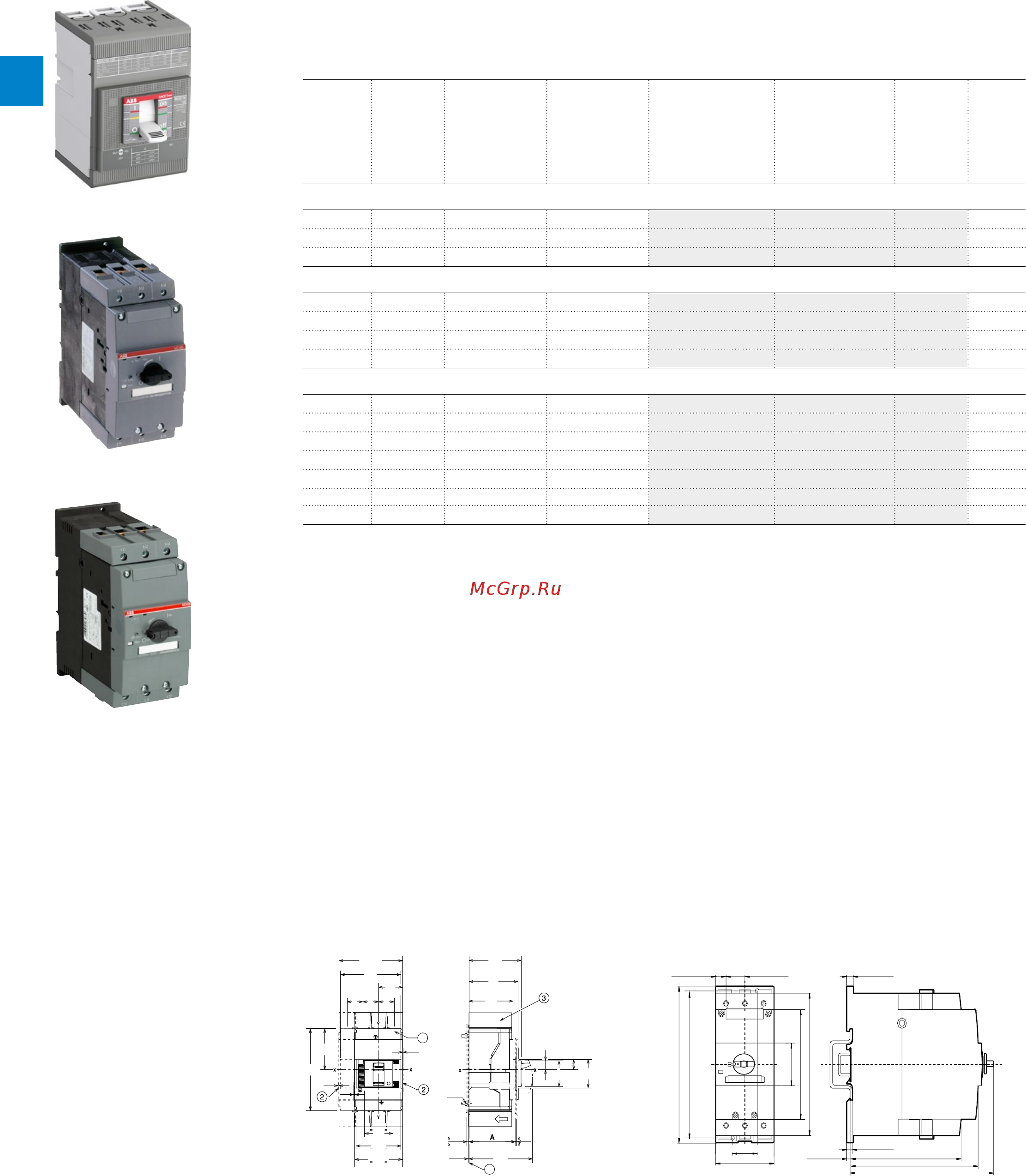 ABB ASL09-30-10-81 [32/202] Mo5100 mo495 mo496 manual motor starters magnetic only 32 to 100 a with electromagnetic protection
