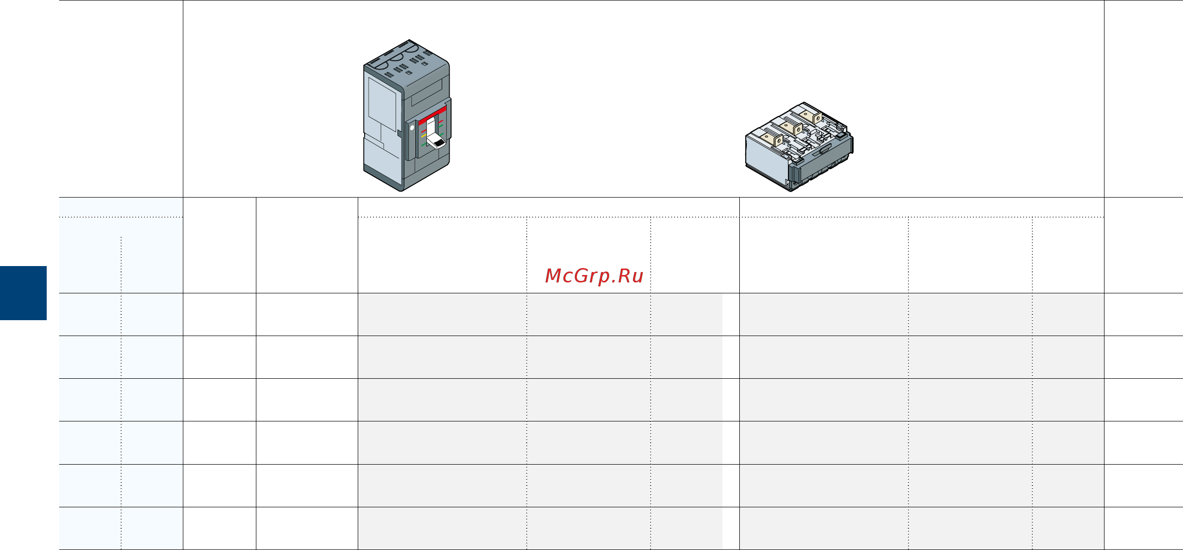 ABB ASL09-30-10-81 [92/202] Dol starters protected by mccb including motor protection coordination type 1 or 2