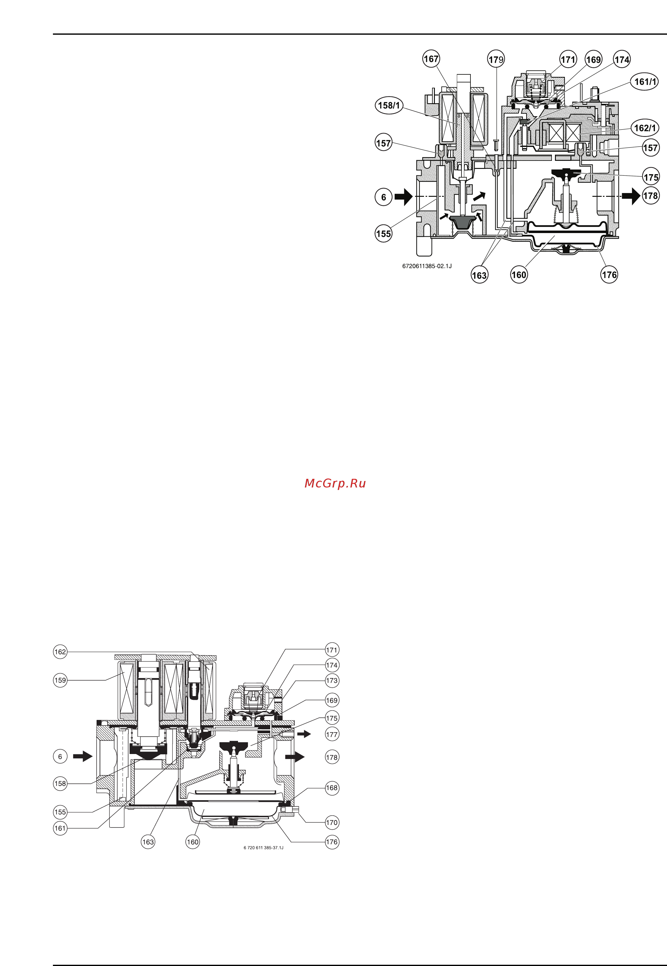 Junkers Suprastar KN 54-9 DM23 [10/54] Описание функций газовой арматуры