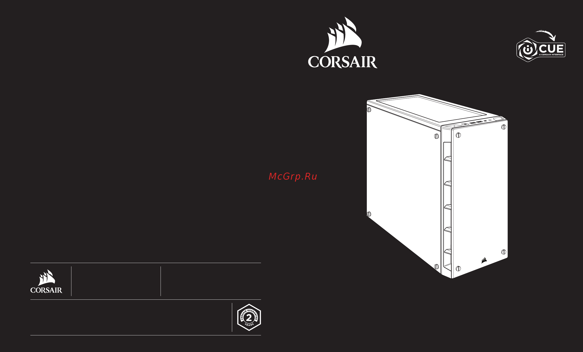 Corsair iCUE 465X RGB Black (CC-9011188-WW) Инструкция по эксплуатации онлайн