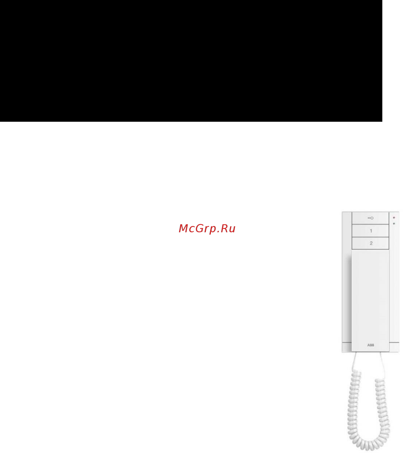 ABB Welcome M M22002-W Руководство по эксплуатации онлайн