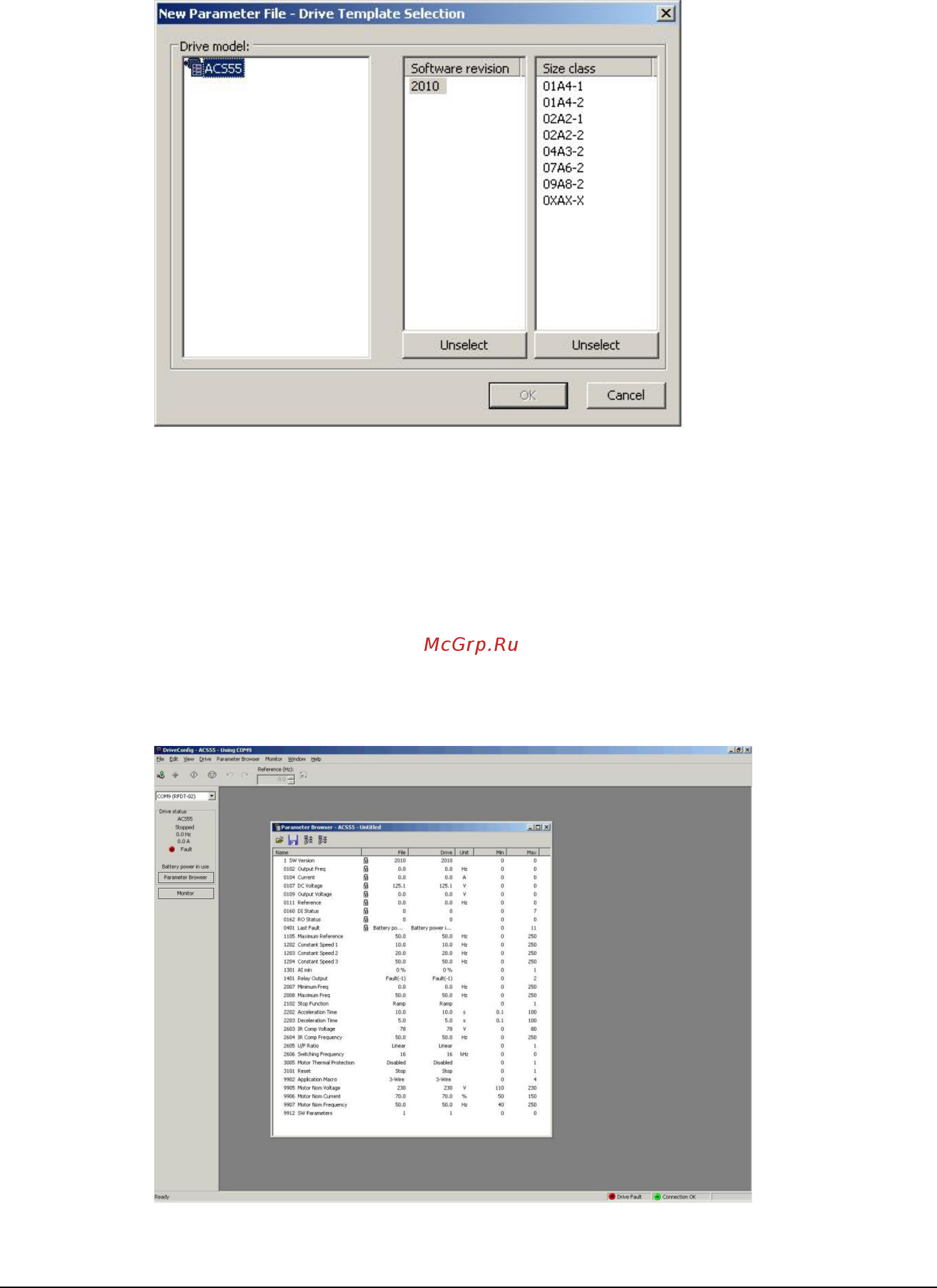ABB ACS55-01E-07A6-2 Инструкция по программированию онлайн [20/55] 453738