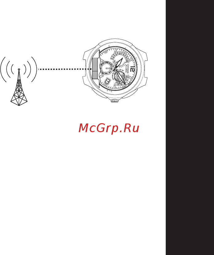 Citizen AS4020-44B [4/38] Regular automatic reception the watch sets the time including daylight savings time and date by automatically receiving radio waves at 3 00 am or 4 00 am each day radio waves are not received at 4 00 am if they have been successfully received at 3 00 am