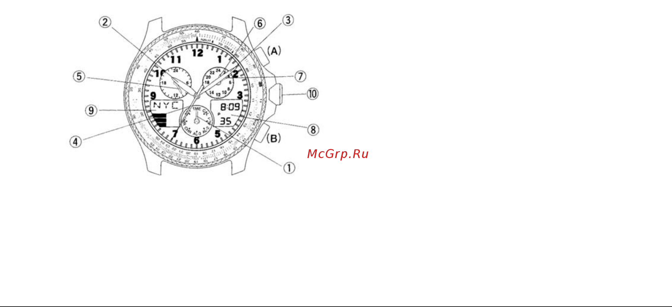 Citizen JR3080-51L Инструкция по эксплуатации онлайн