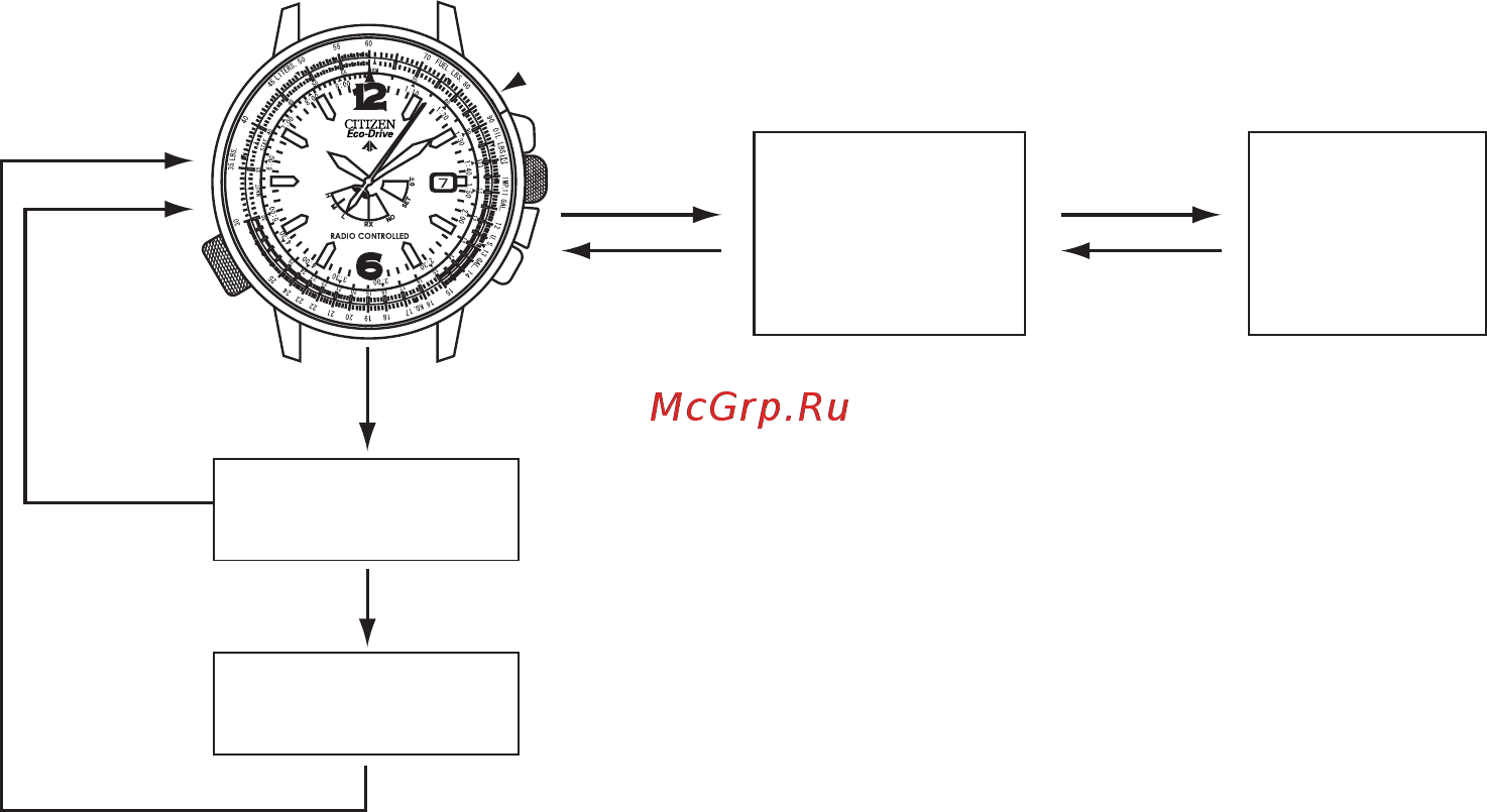 Citizen AS2020-53E [14/42] A correcting the second hand and minute hand