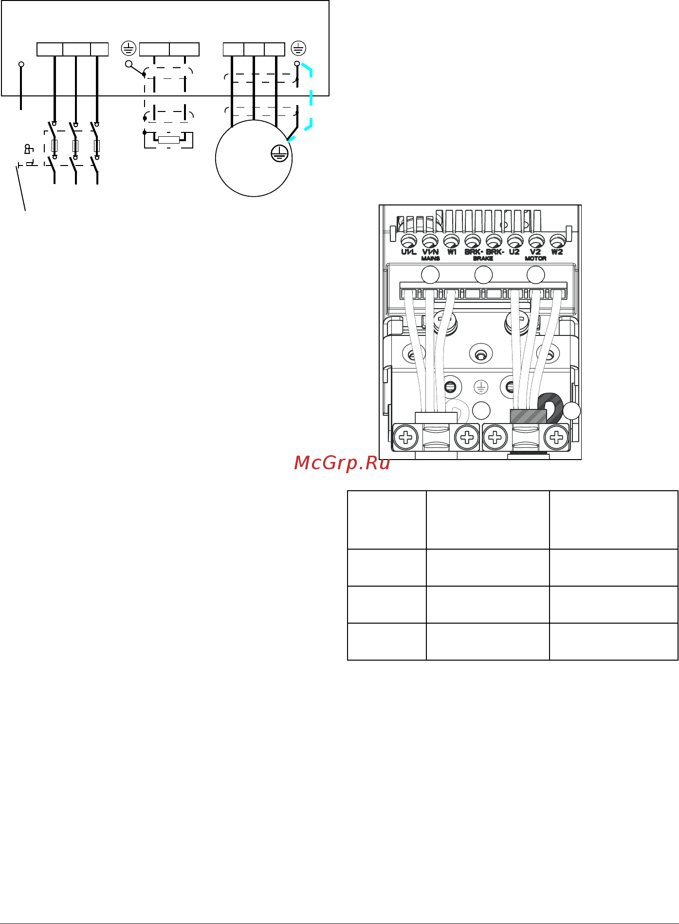 ABB ACS355-01E-06A7-2 [28/82] Schéma de raccordement