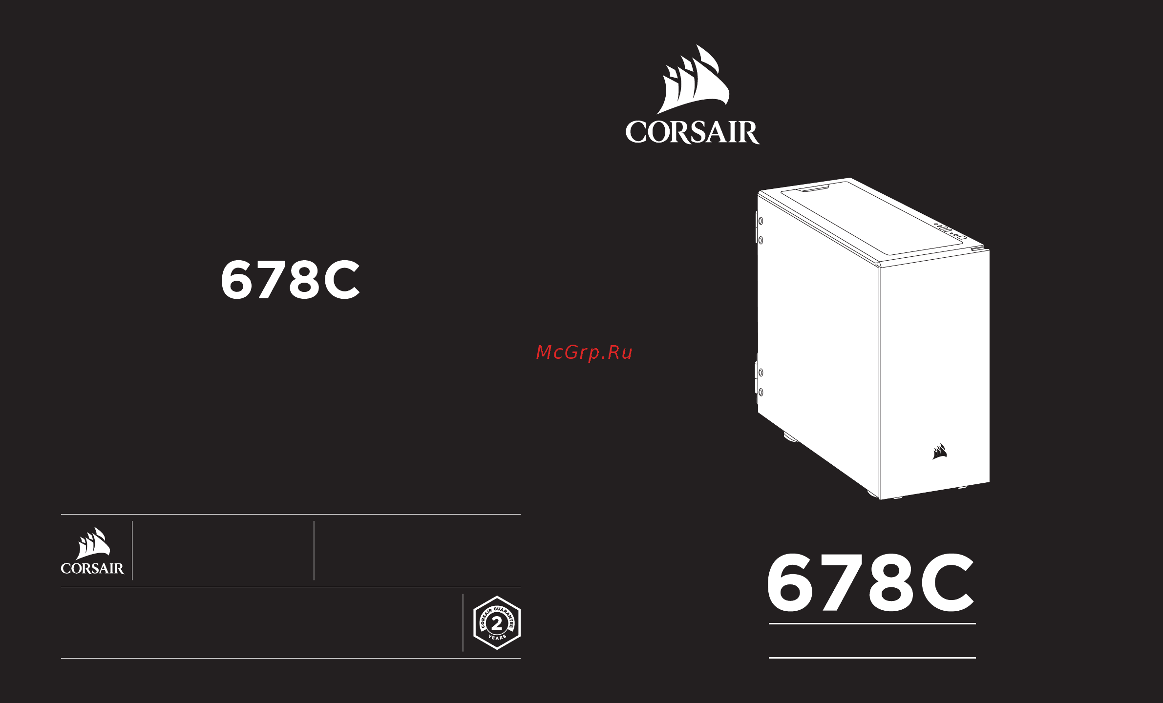 Corsair Carbide Series 678C Black (CC-9011167-WW) Инструкция по эксплуатации онлайн
