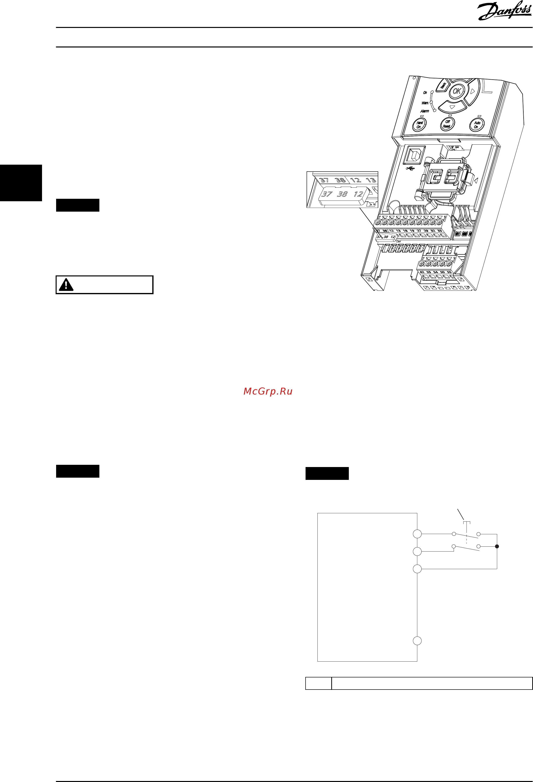 Danfoss VLT Midi Drive FC-280PK37 [52/92] Warning