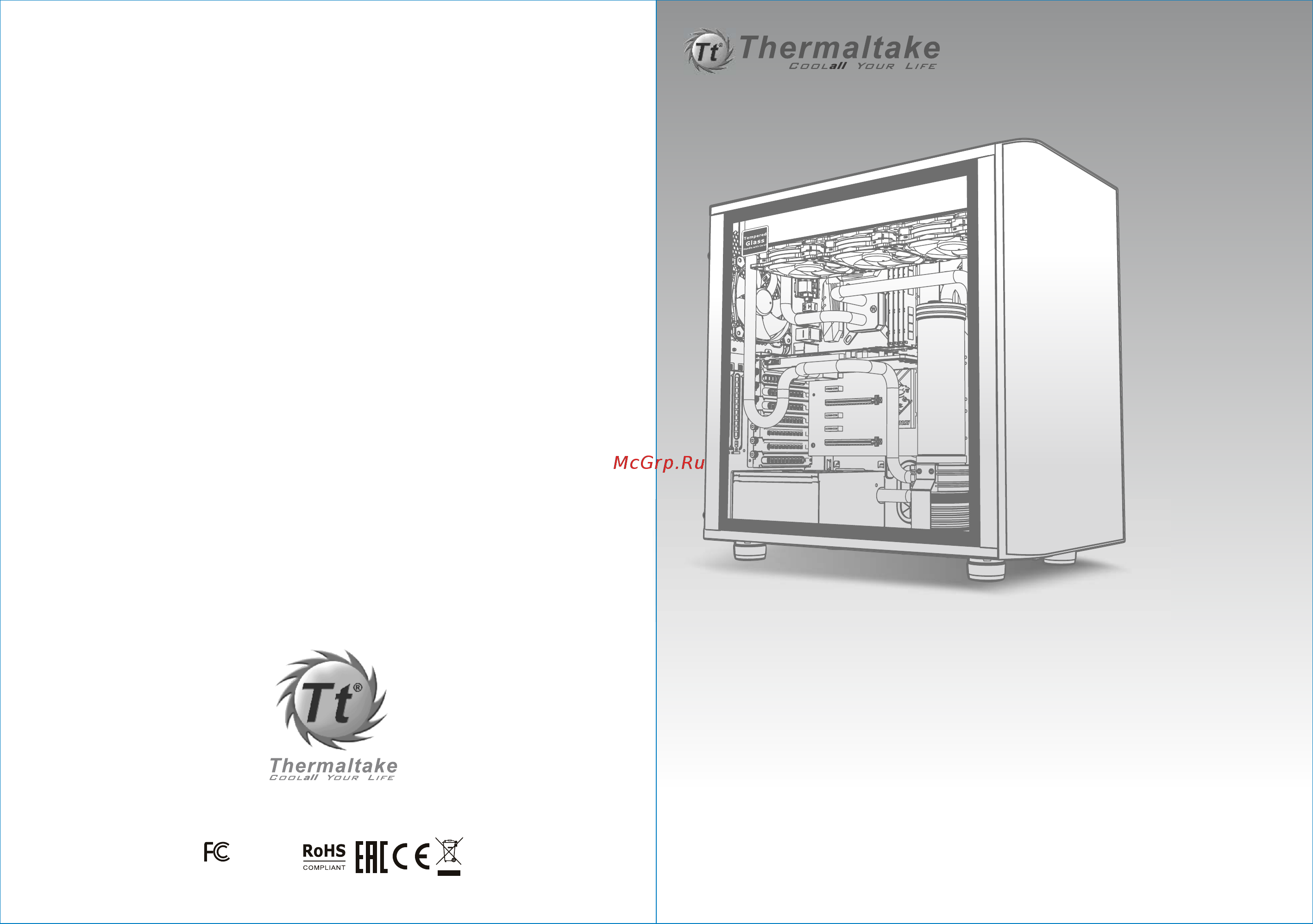 Thermaltake View 31 TG ARGB (CA-1H8-00M1WN-02) Инструкция по эксплуатации онлайн