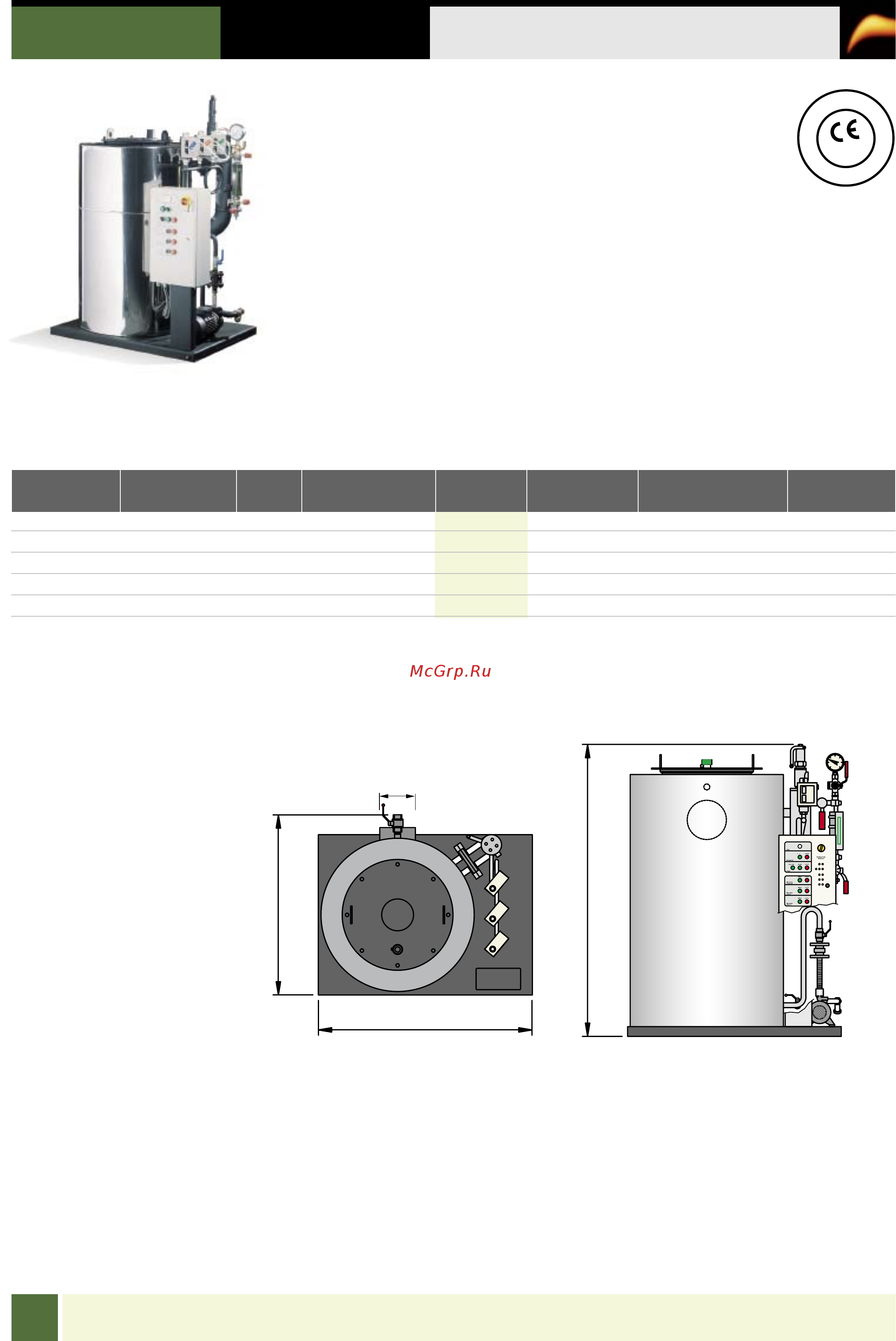 ICI Caldaie PX 150 Технические данные онлайн