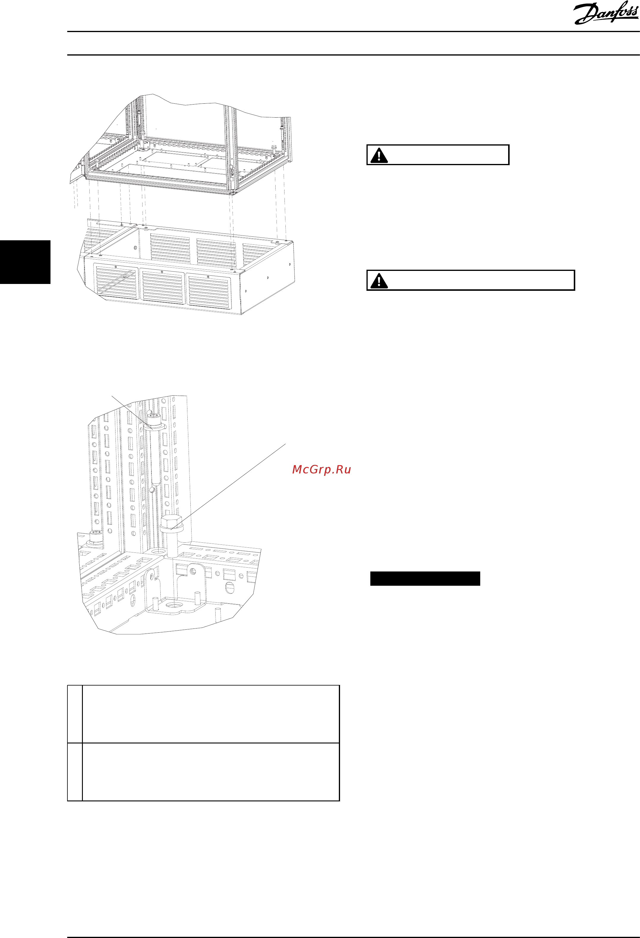 Danfoss VLT AQUA Drive FC-202P3K0T2 [106/218] Внимание