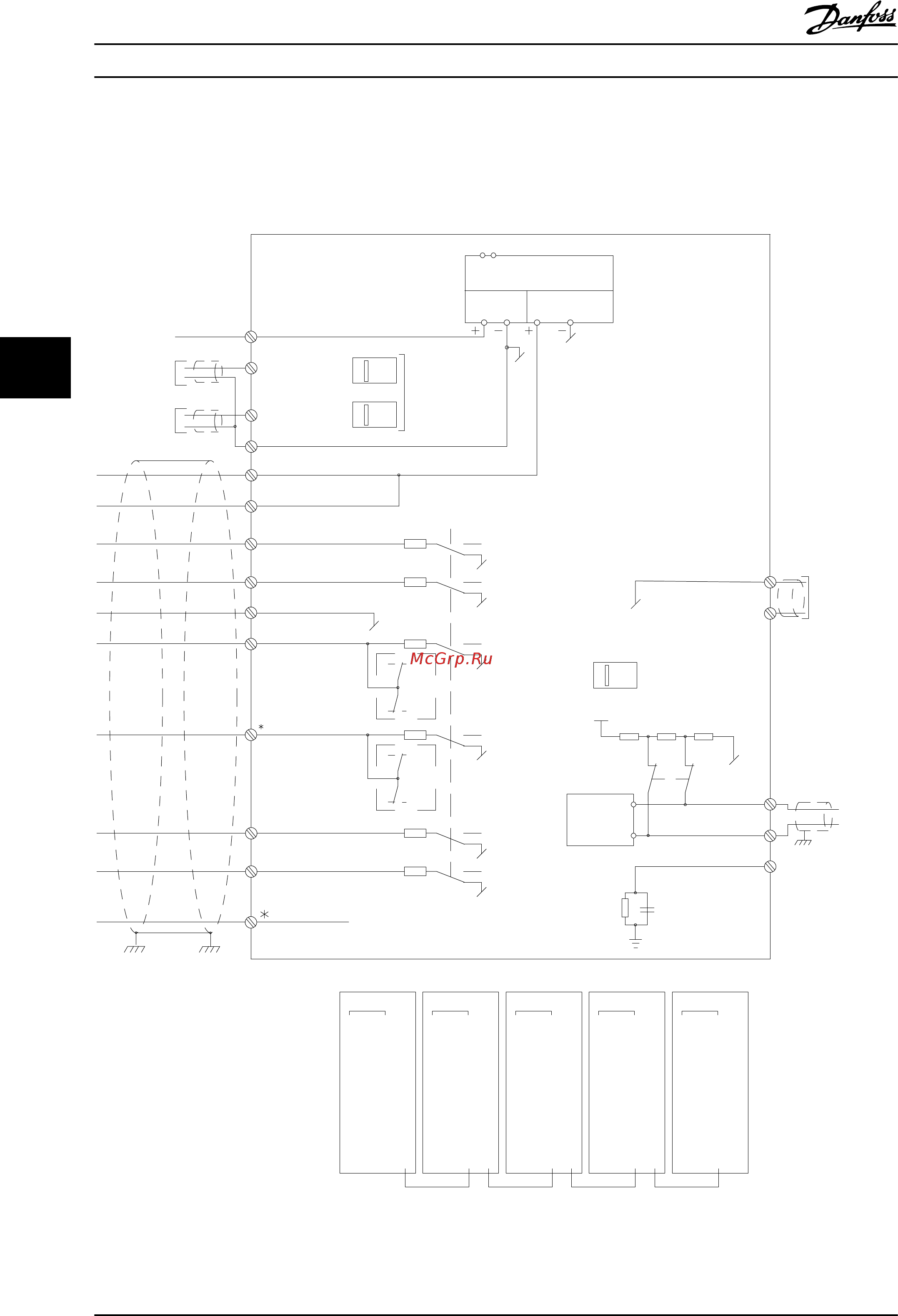 Danfoss VLT AQUA Drive FC-202PK37T2 [126/218] Импульсные кабели управления