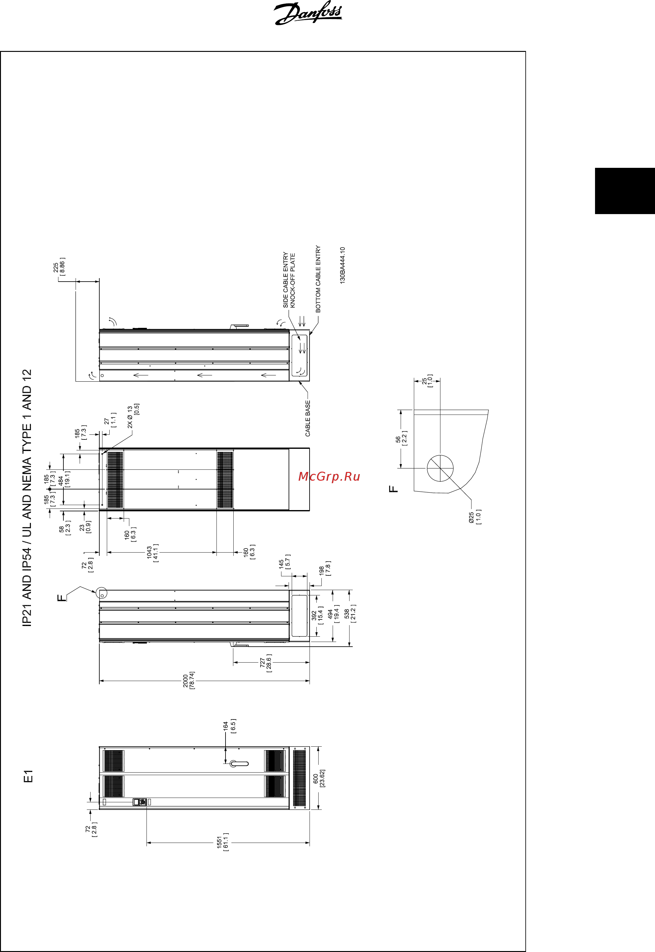Danfoss VLT AQUA Drive FC-202P37KT4 Инструкция по эксплуатации HPD онлайн [19/196] 454329