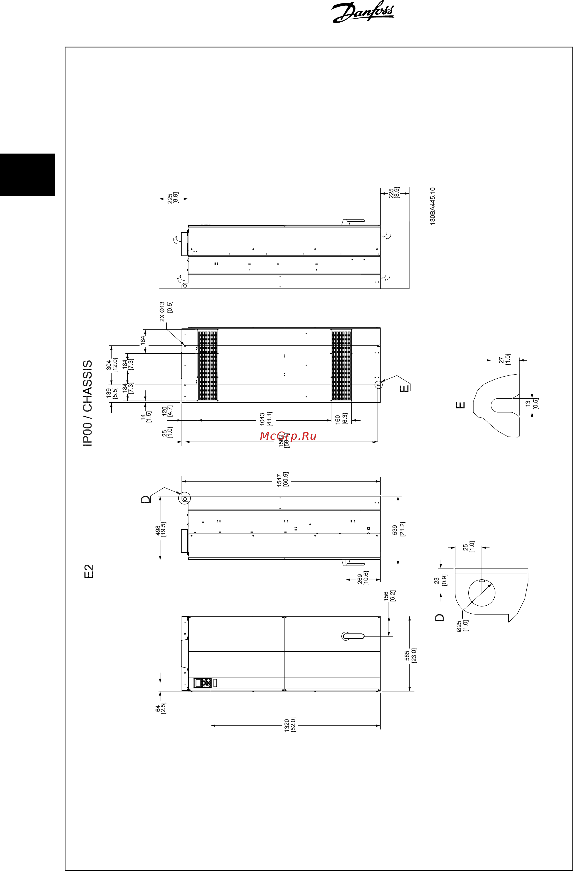Danfoss VLT AQUA Drive FC-202P18KT2 Инструкция по эксплуатации HPD онлайн [20/196] 454287