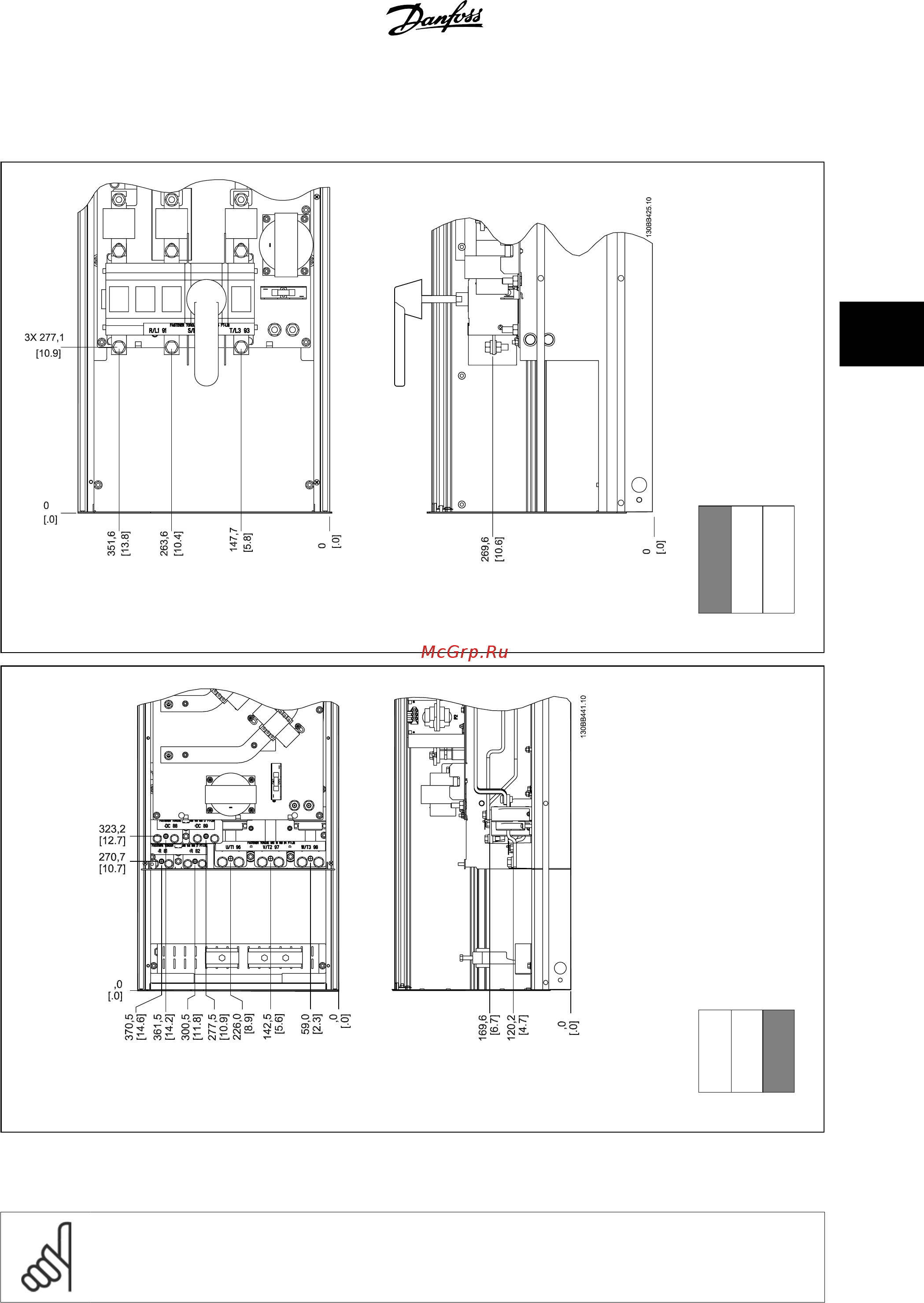 Danfoss VLT AQUA Drive FC-202P5K5S2 [31/204] Инструкция по эксплуатации привода vlt aqua low harmonic drive 4 монтаж