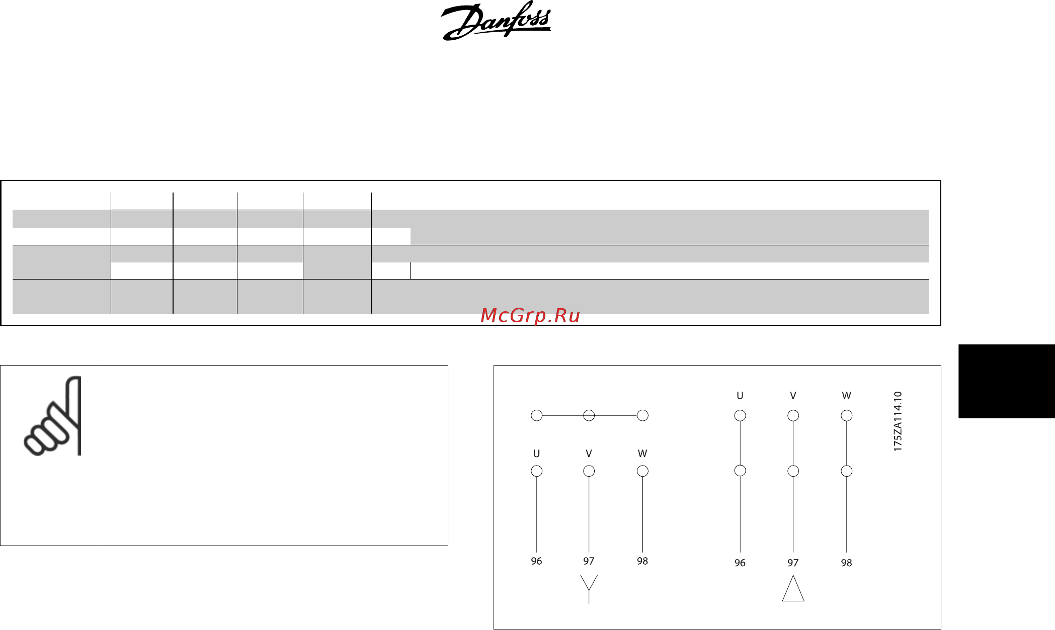 Danfoss VLT AQUA Drive FC-202P3K0S2 [47/204] Инструкция по эксплуатации привода vlt aqua low harmonic drive 4 монтаж