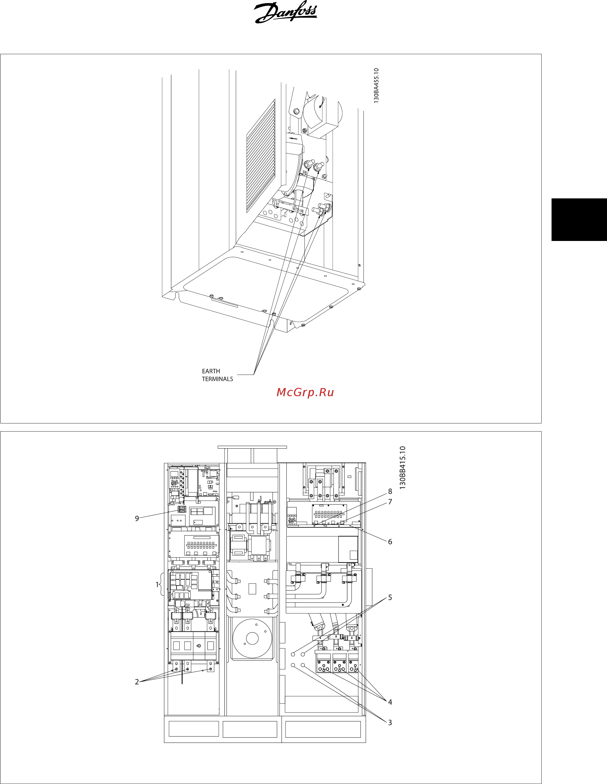 Danfoss VLT AQUA Drive FC-202P3K0S2 [49/204] Инструкция по эксплуатации привода vlt aqua low harmonic drive 4 монтаж