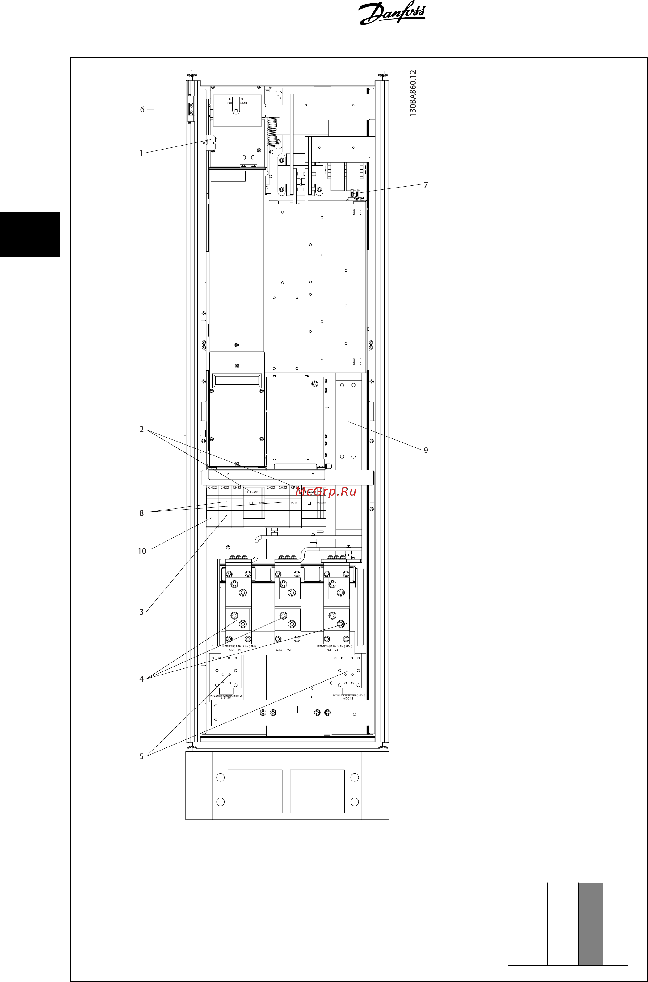 Danfoss VLT AQUA Drive FC-202P3K0S2 [52/204] Монтаж