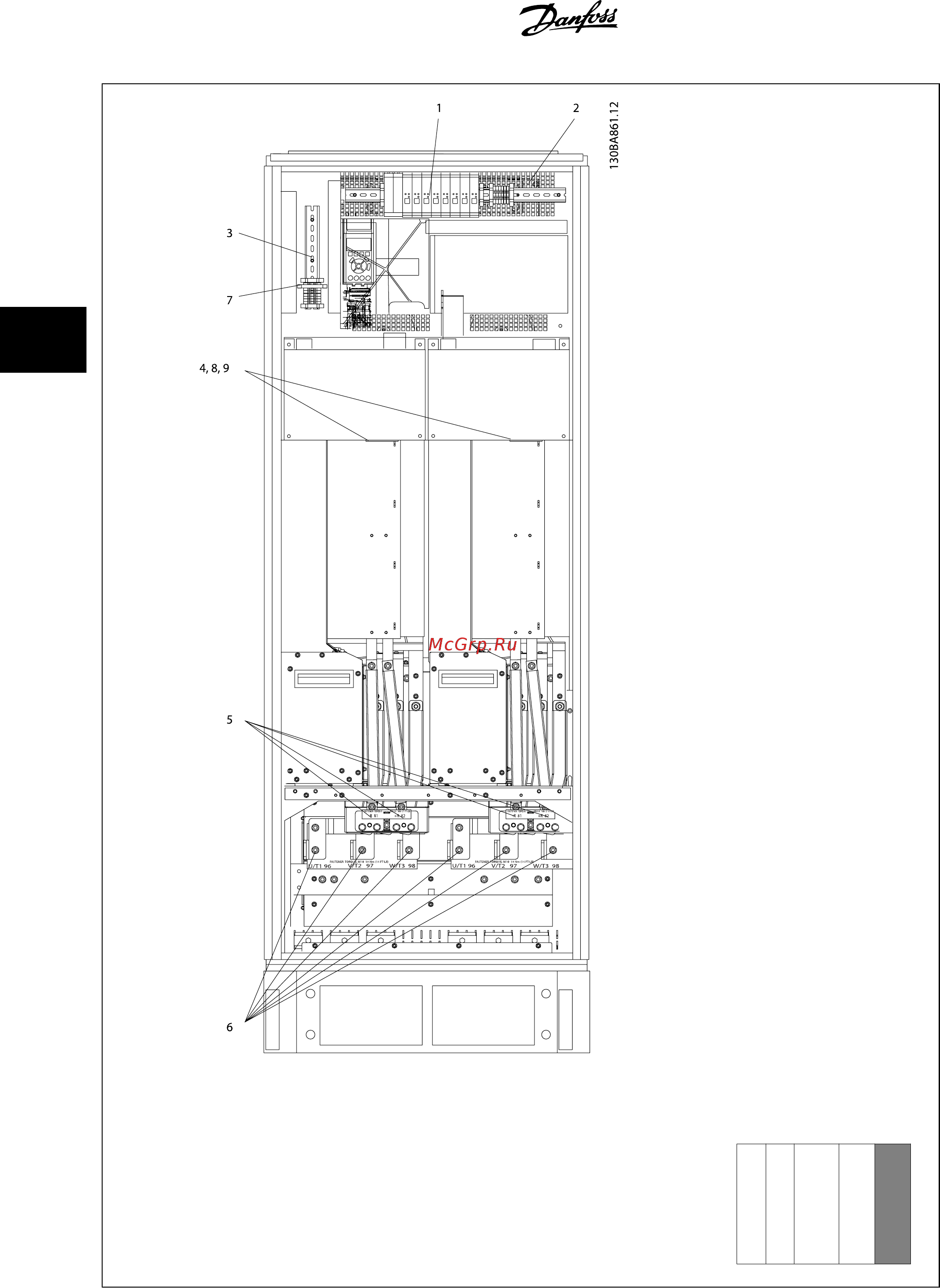 Danfoss VLT AQUA Drive FC-202P3K0S2 [54/204] Монтаж