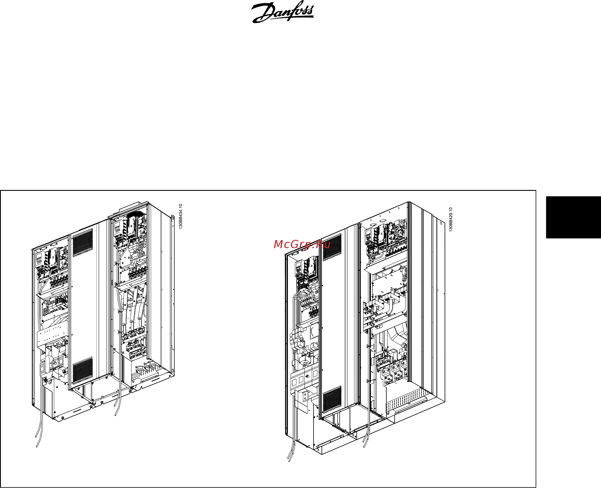 Danfoss VLT AQUA Drive FC-202P3K7S2 [65/204] Инструкция по эксплуатации привода vlt aqua low harmonic drive 4 монтаж