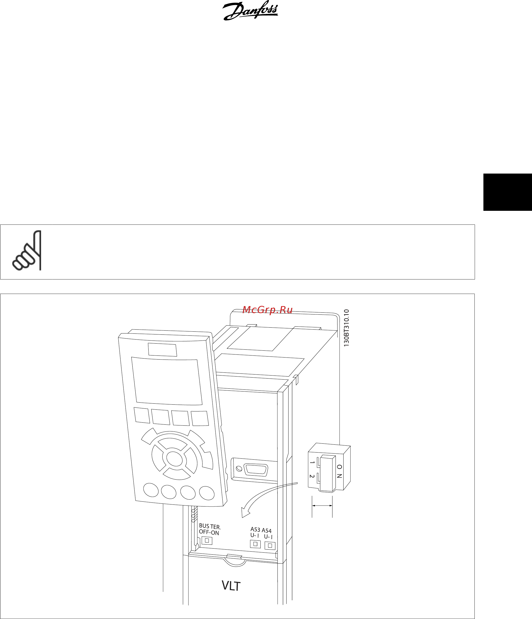 Danfoss VLT AQUA Drive FC-202P3K0S2 [71/204] Инструкция по эксплуатации привода vlt aqua low harmonic drive 4 монтаж