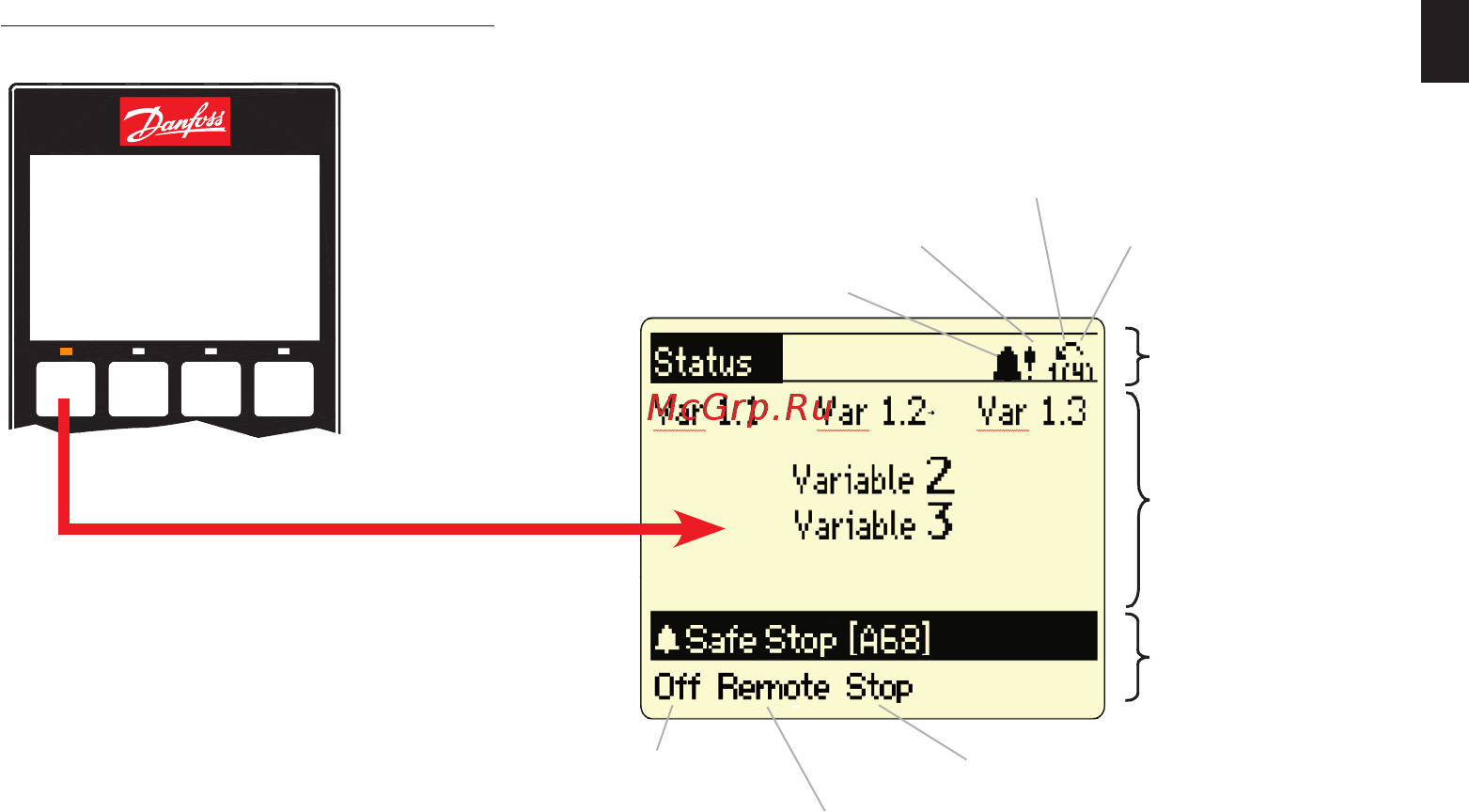 Danfoss VLT AQUA Drive FC-202P4K0T4 [12/40] Warning