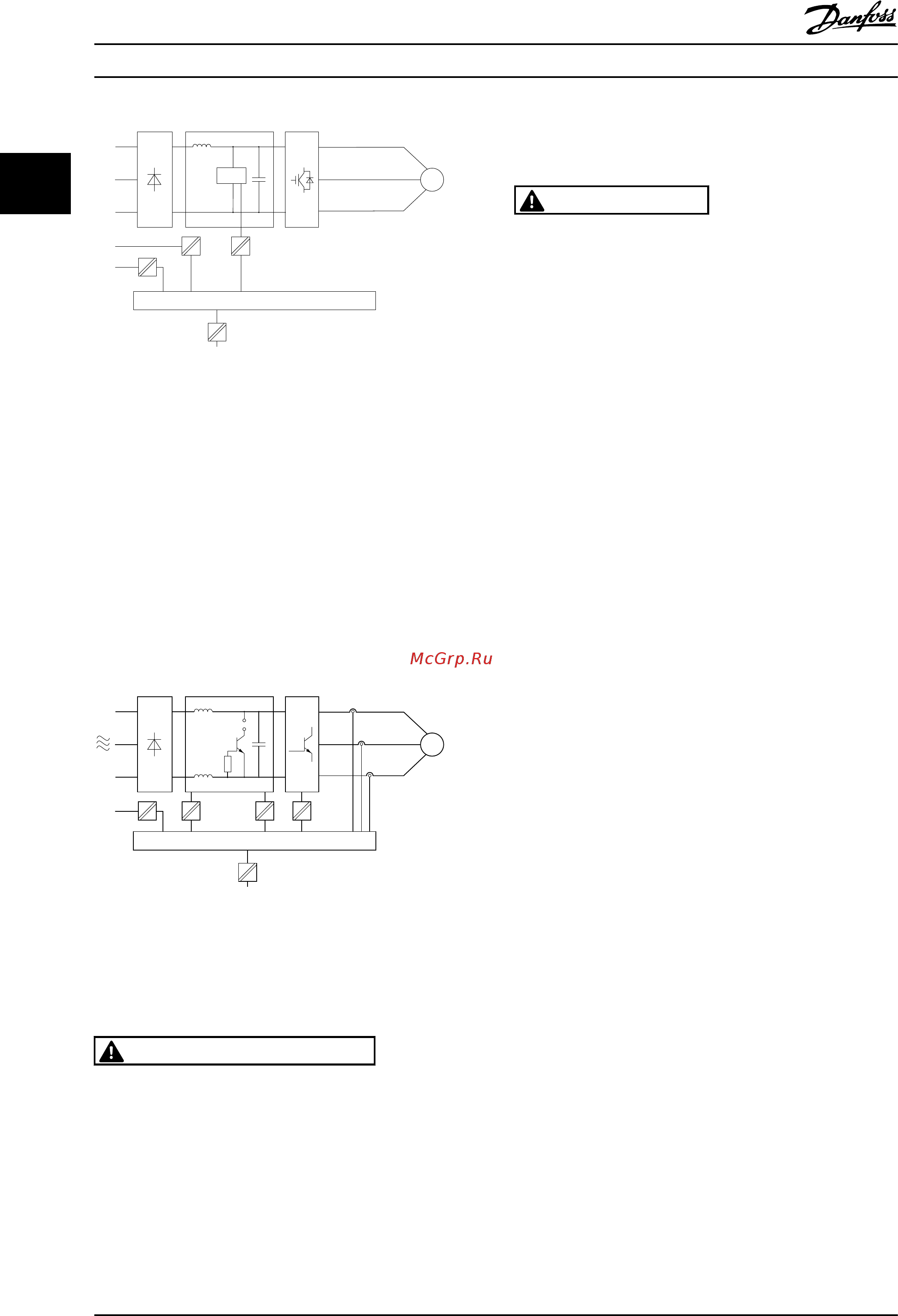 Danfoss HVAC Basic Drive FC101 131N0185 [44/130] Внимание