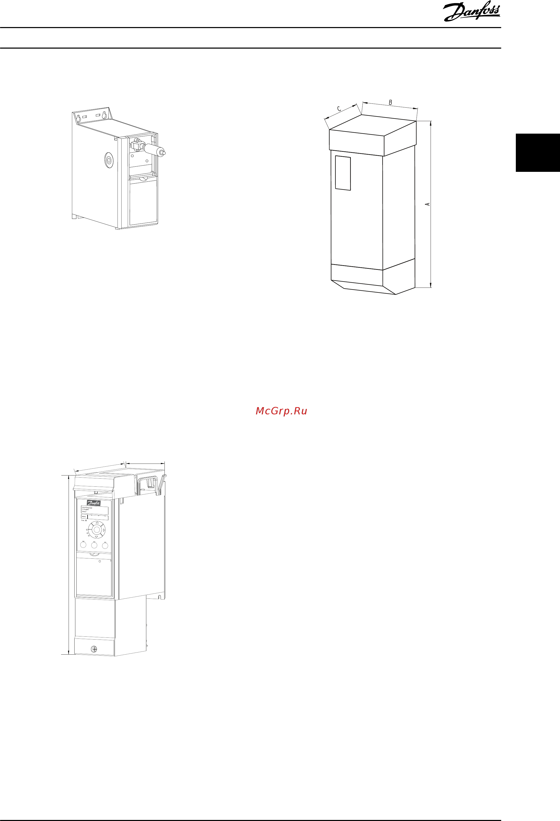 Danfoss HVAC Basic Drive FC101 131N0185 [49/130] Примечание