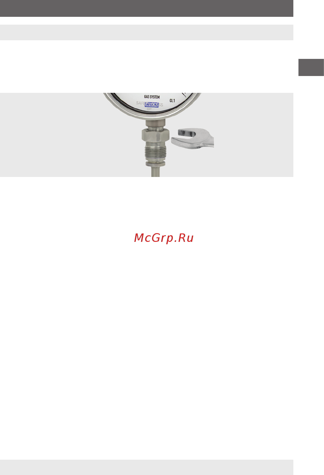 WIKA TGT73.160 [13/26] Пуск эксплуатация