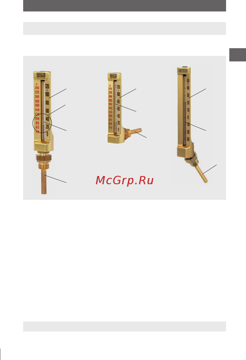 WIKA G3220 [5/28] Конструкция и принцип действия
