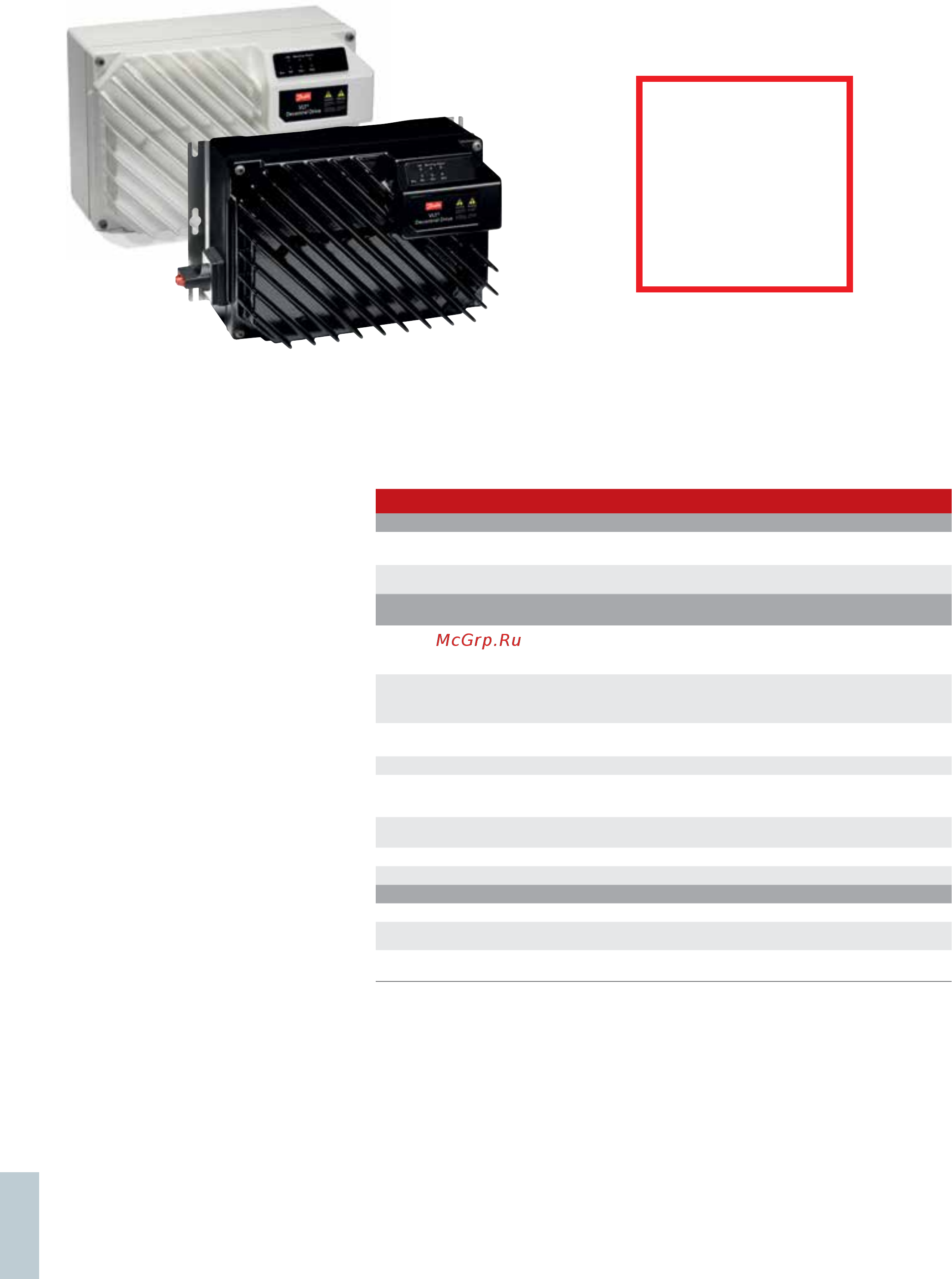 Danfoss VLT Automation Drive FC360 134F2998 [26/68] Vlt decentral drive fcd 302