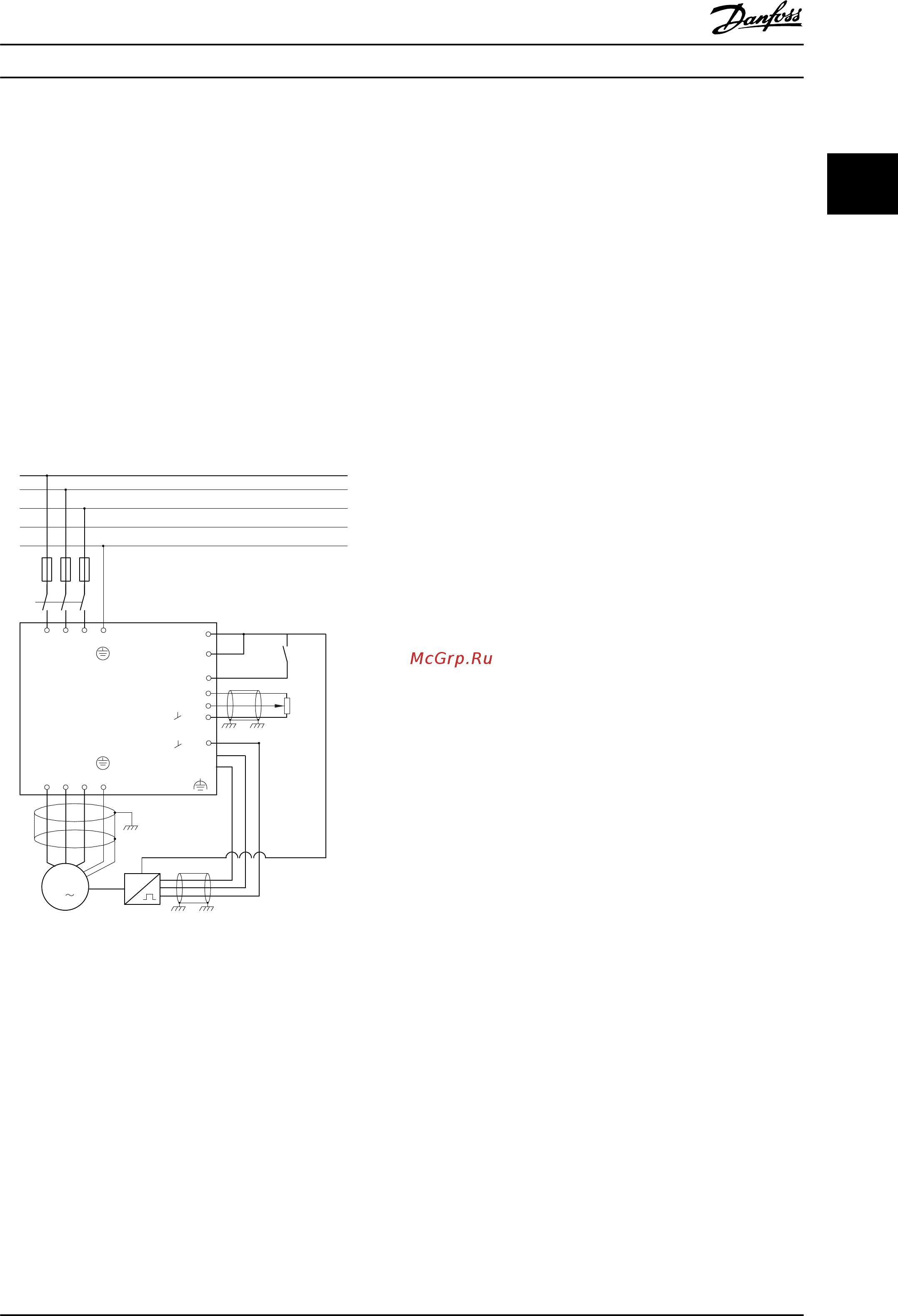 Danfoss VLT Automation Drive FC360 134F2976 [35/100] Обзор изделия руководство по проектированию