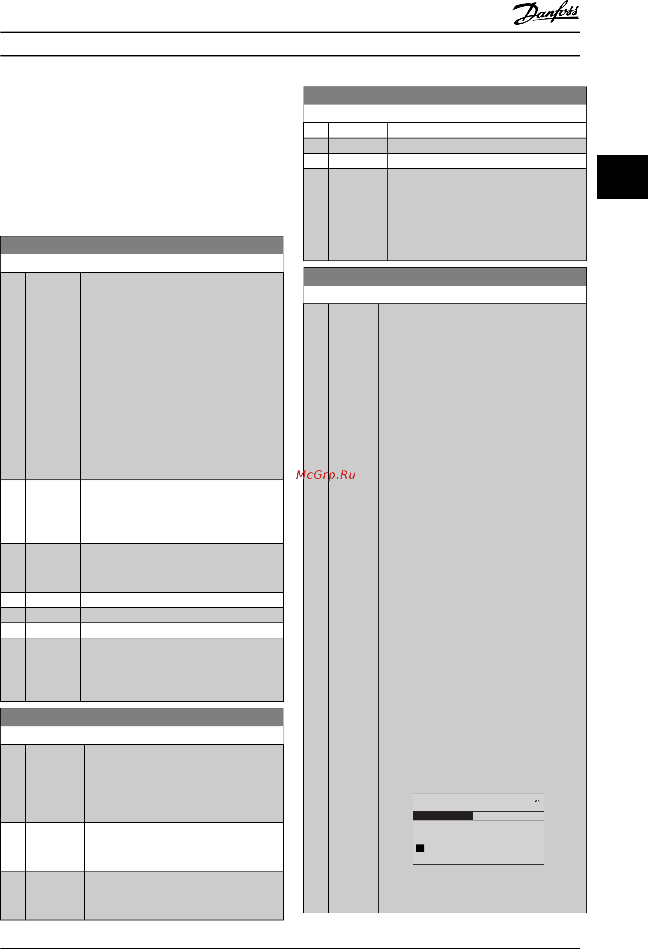 Danfoss VLT Refrigeration Drive FC103 FC-103P1K5T4 [28/203] Refrigeration drive programming guide