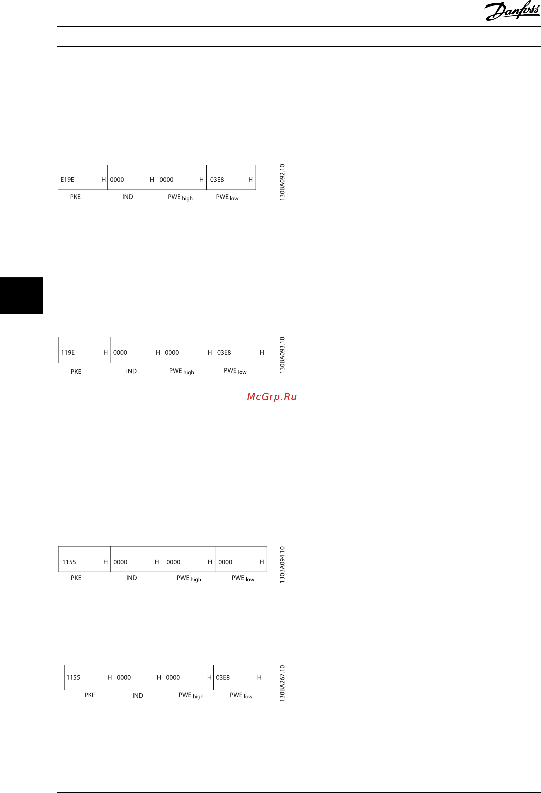 Danfoss VLT Refrigeration Drive FC-103P90KT4 [93/138] Reading a parameter value