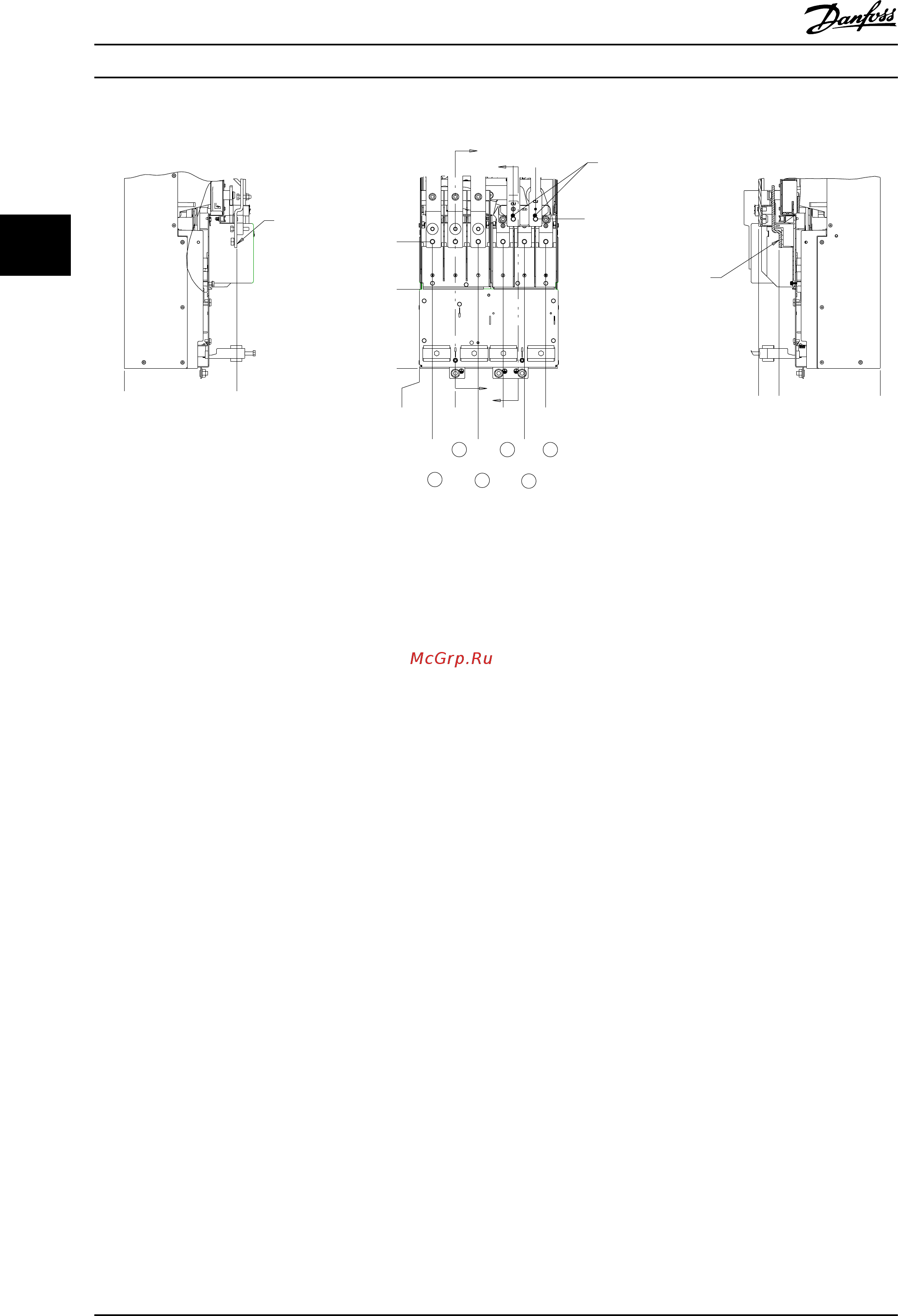 Danfoss VLT Refrigeration Drive FC-103N250 [17/77] Installation vlt refrigeration drive 110 250 kw operating instructions