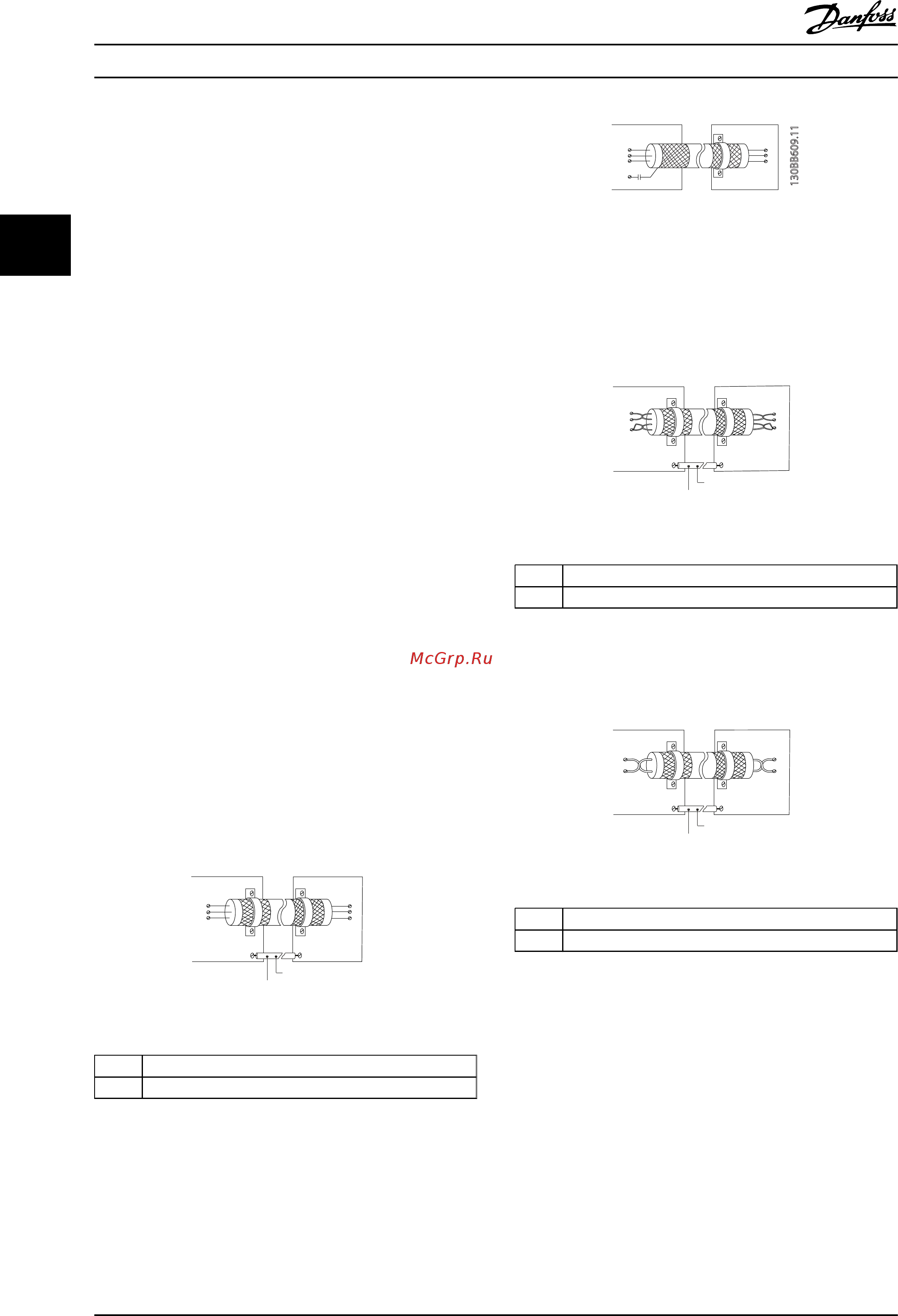 Danfoss VLT Refrigeration Drive FC-103N250 [19/77] Control wiring connection