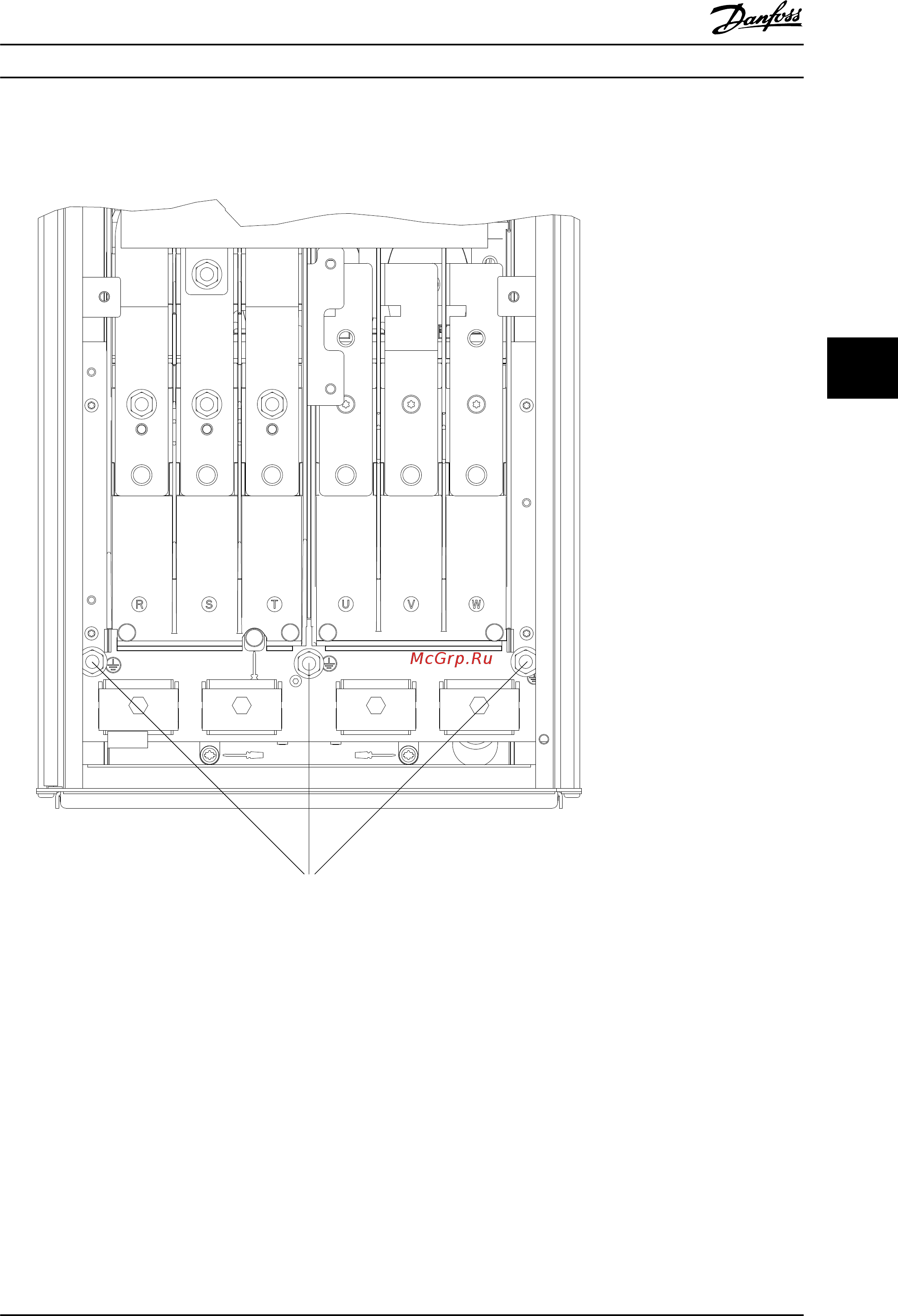 Danfoss VLT HVAC Drive FC-102P15KT2 Инструкция по проектированию приводов большой мощности онлайн [131/254] 455221