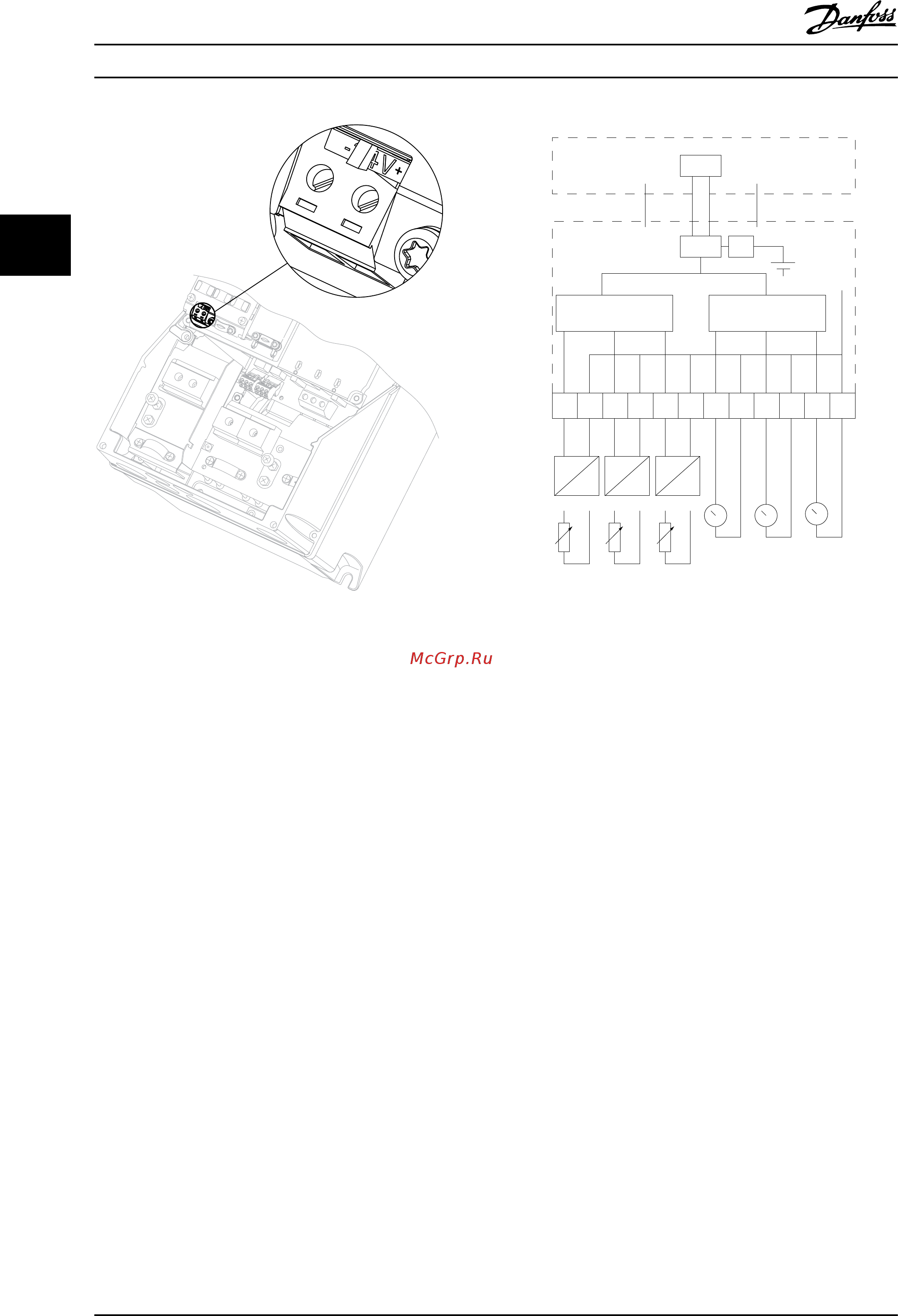 Danfoss VLT HVAC Drive FC-102P15KT2 [68/254] Дополнительный аналоговый модуль ввода вывода mcb 109