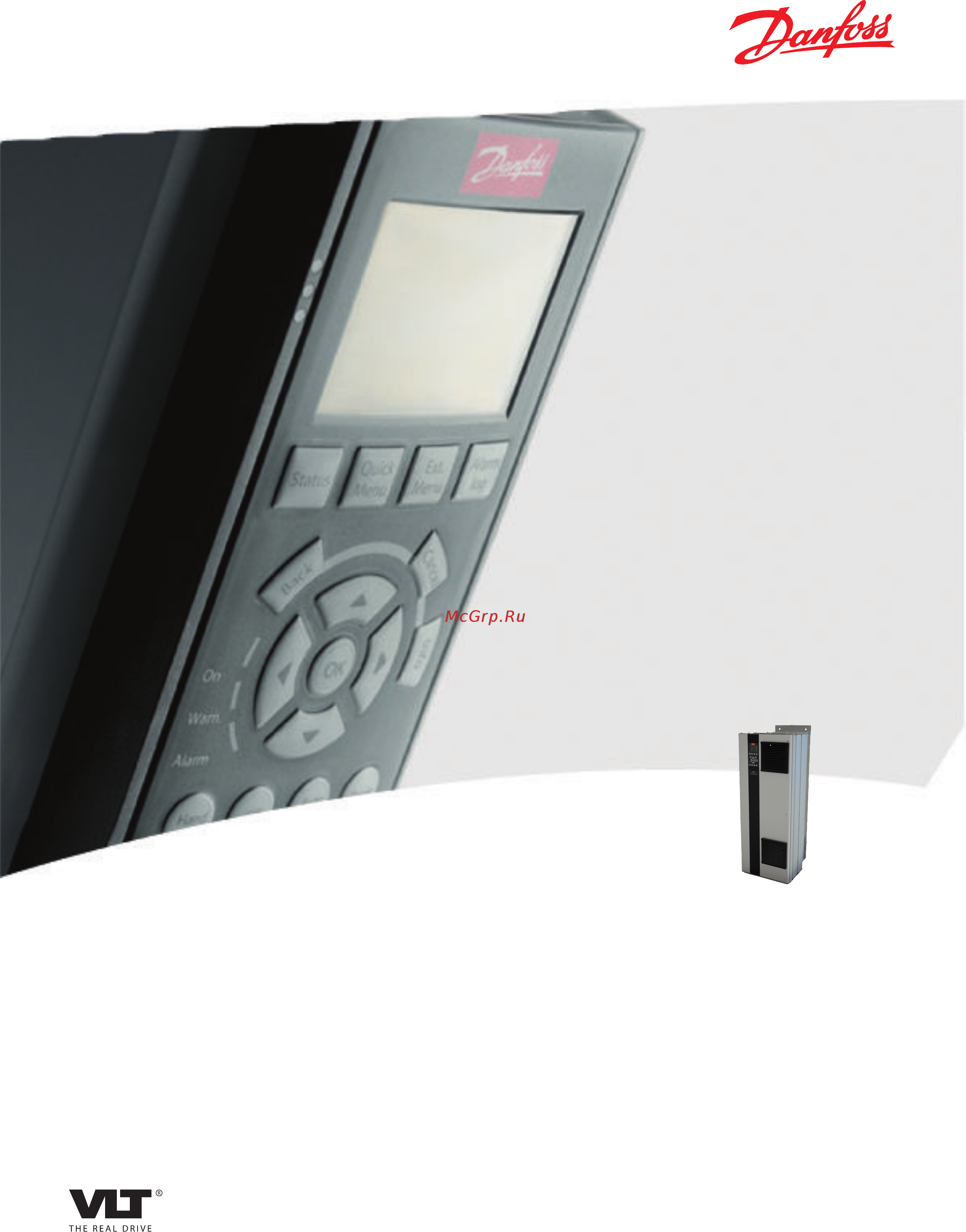 Danfoss VLT HVAC Drive FC-102P132T4 Инструкция по эксплуатации приводов большой мощности типоразмера D-frame онлайн