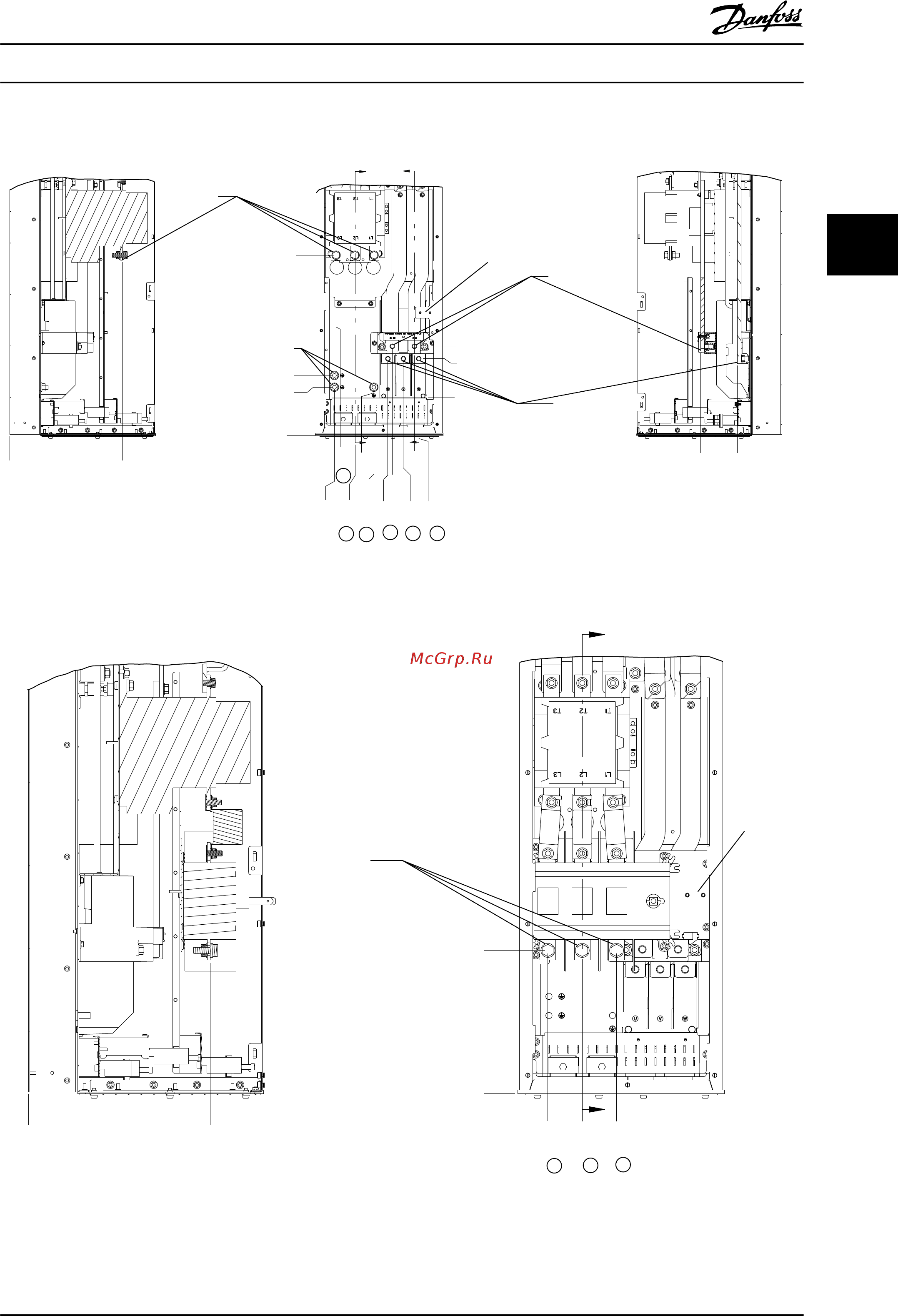 Danfoss VLT HVAC Drive FC-102P22KT4 [25/100] Hvac типоразмер d инструкция по эксплуатации