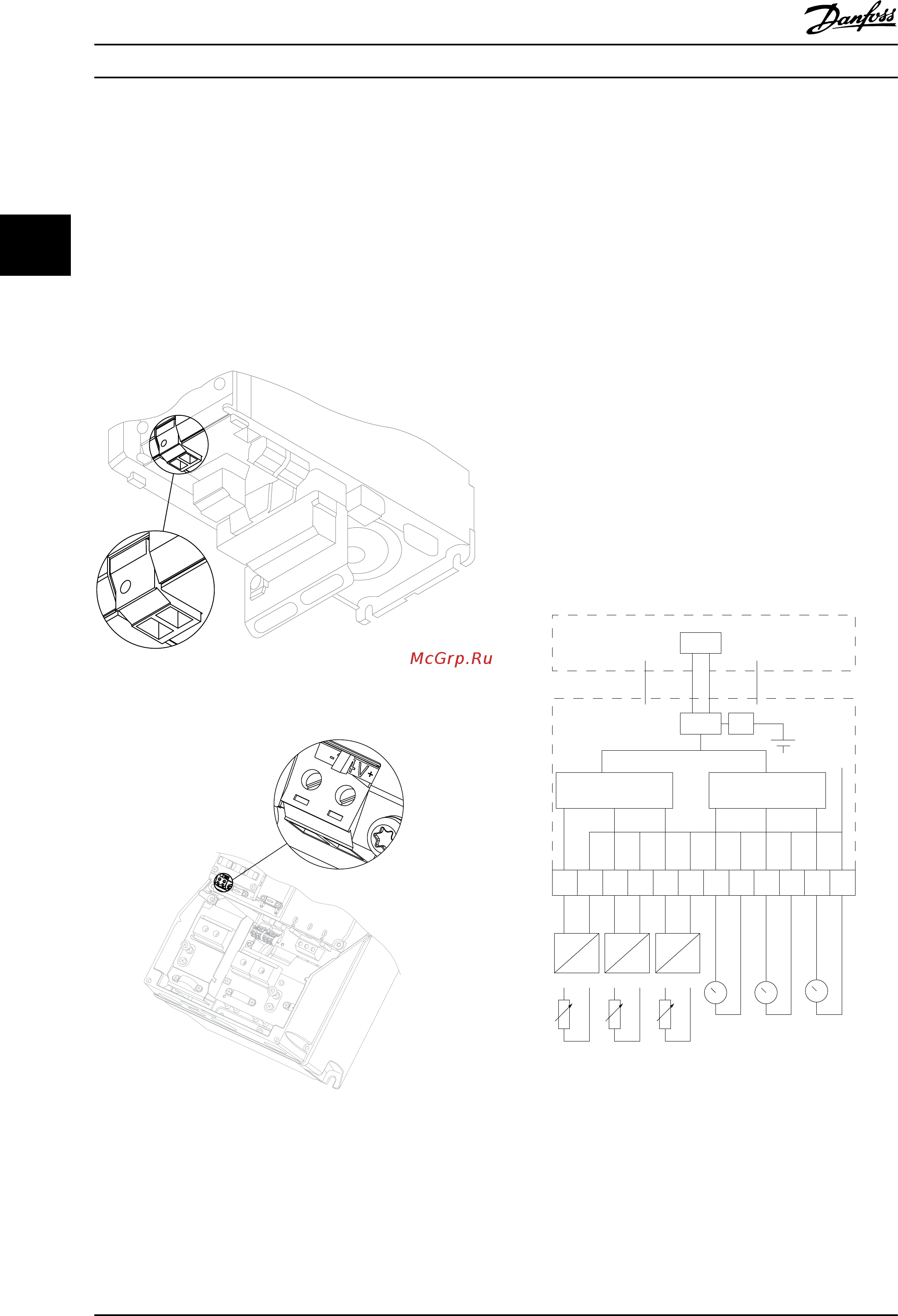 Danfoss VLT HVAC Drive FC-102P18KT4 [70/220] Дополнительное аналоговое устройство ввода вывода mcb 109