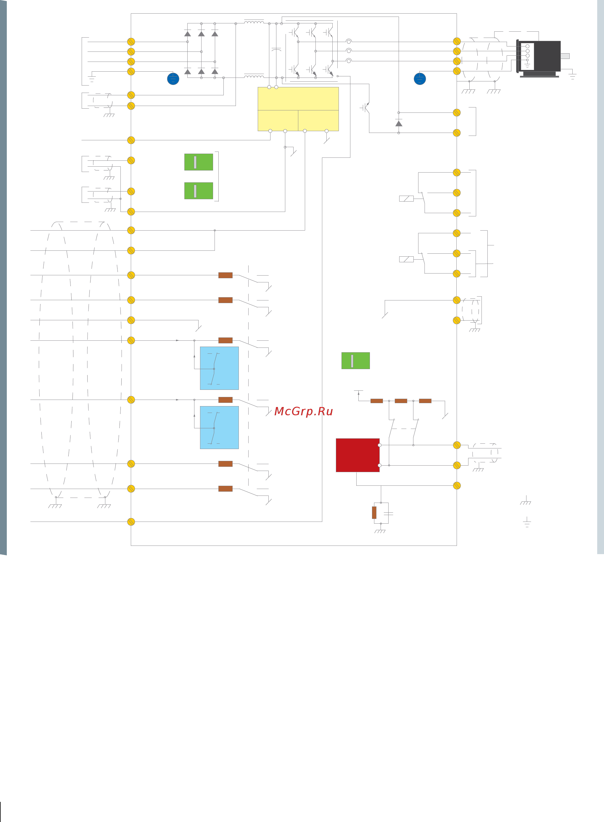 Danfoss VLT Automation Drive FC-302P2K2T5 [34/72] Пример подключения
