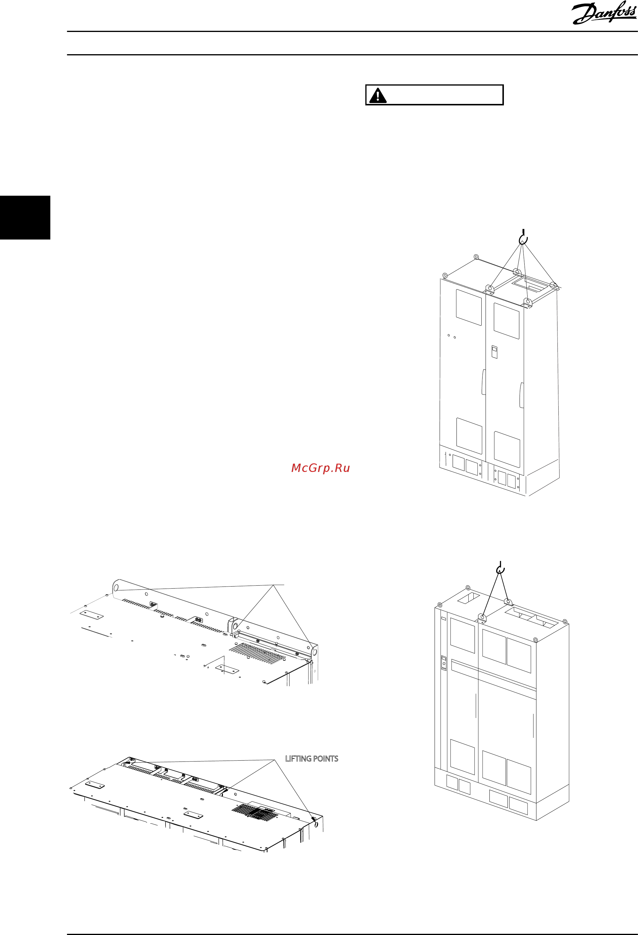 Danfoss VLT Automation Drive FC-302P11KT5 [16/177] Внимание