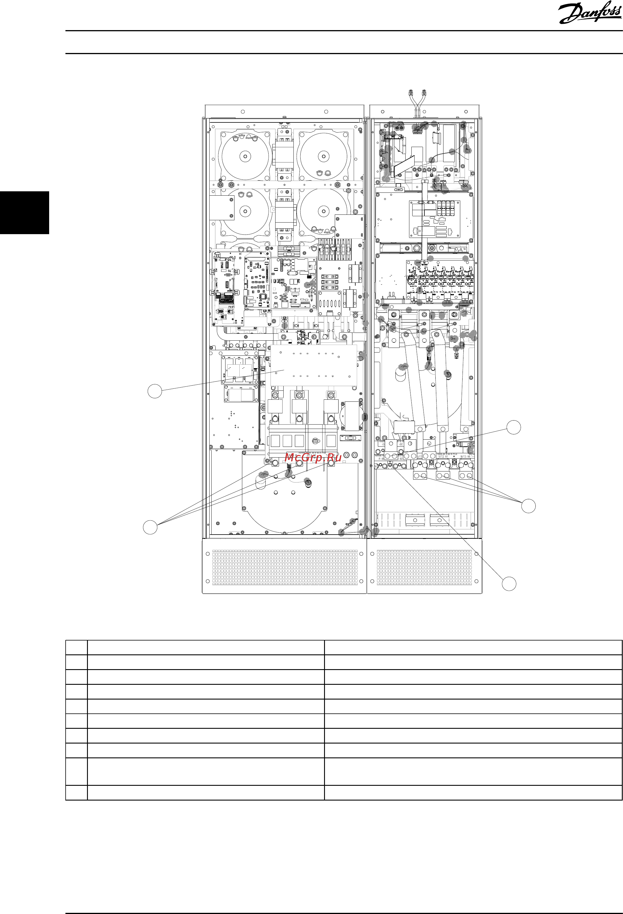 Danfoss VLT Automation Drive FC-302P3K7T2 [36/177] Монтаж привод vlt automation low harmonic drive инструкция по эксплуатации