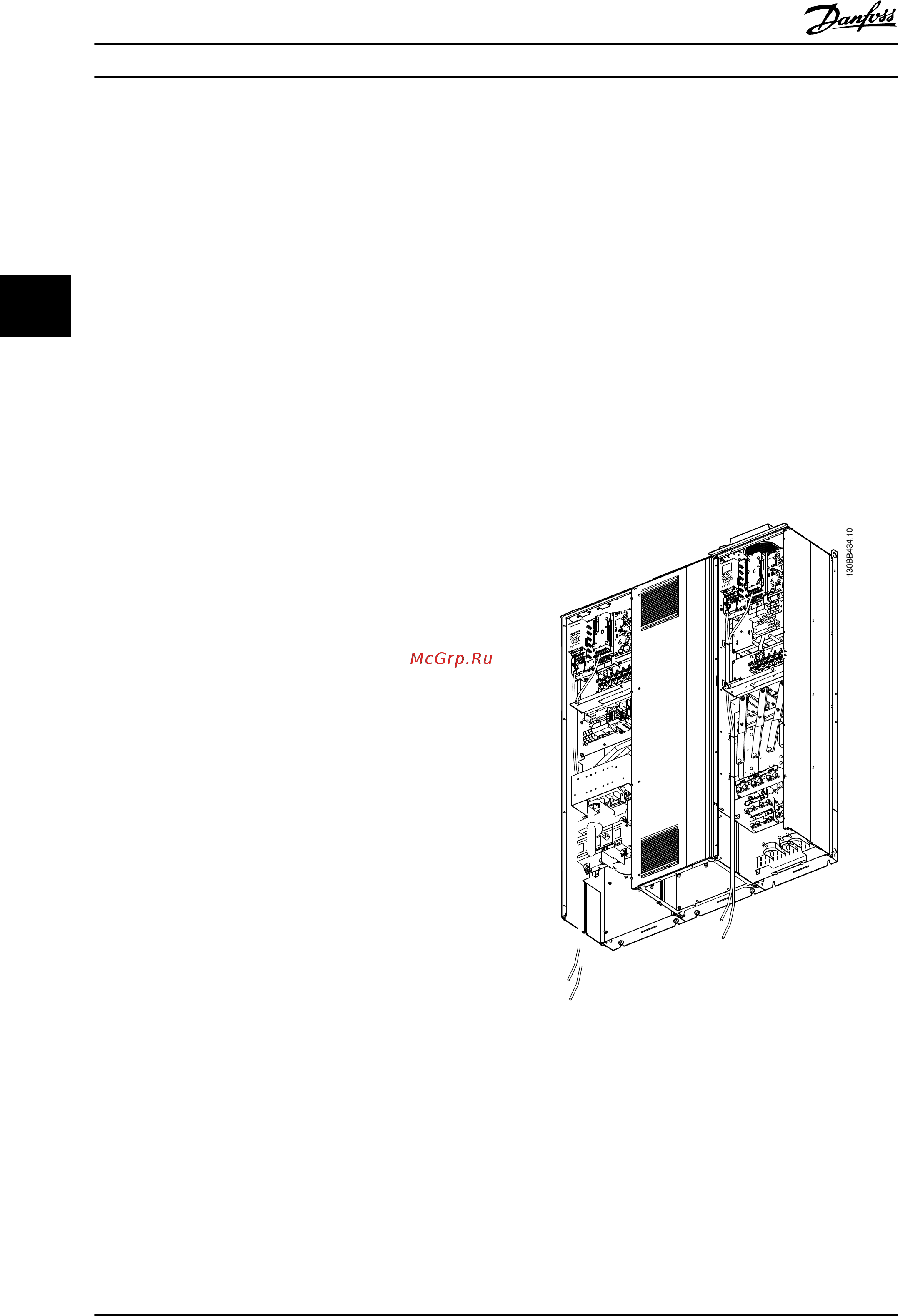 Danfoss VLT Automation Drive FC-302P3K0T2 [50/177] Прокладка кабелей управления